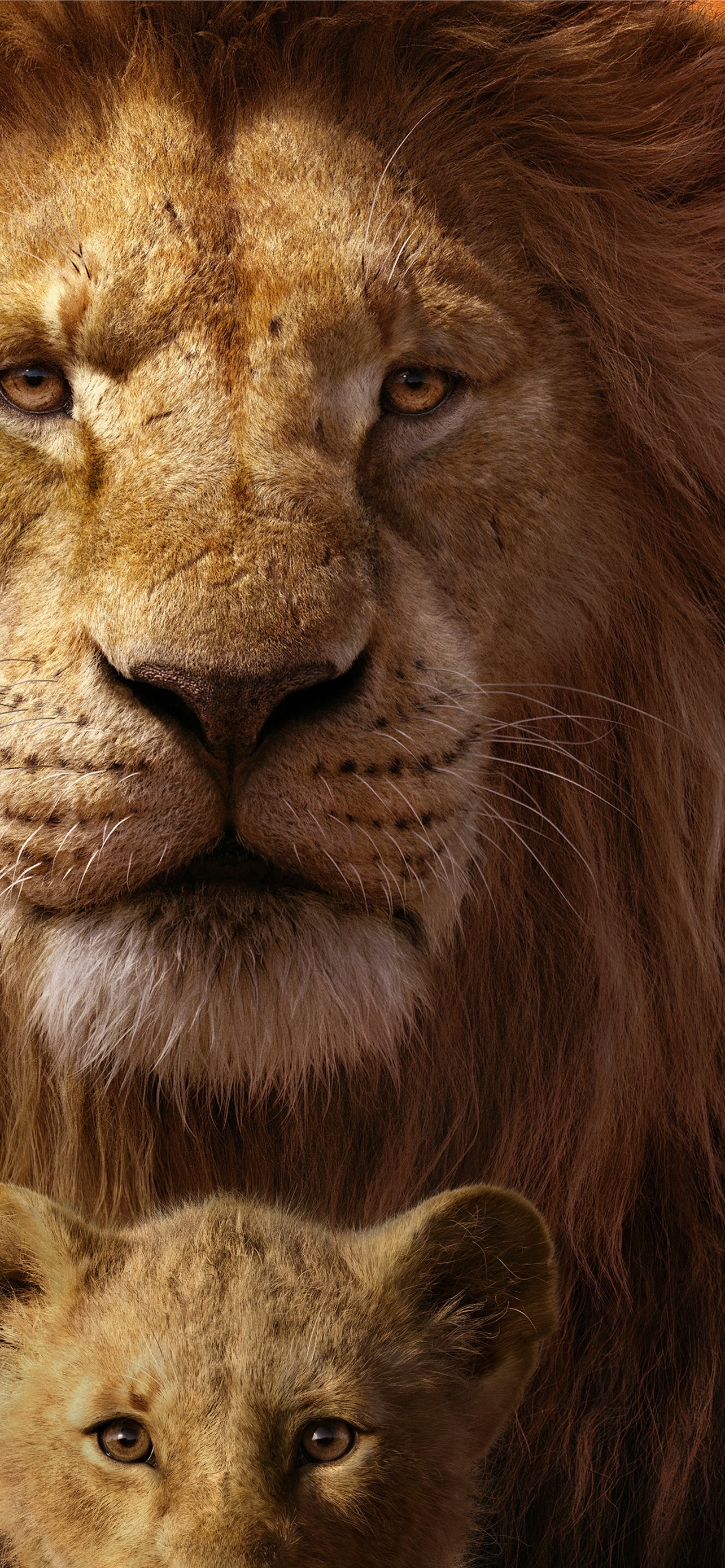 The Lion King Mufasa Simba 8k iPhone Wallpaper