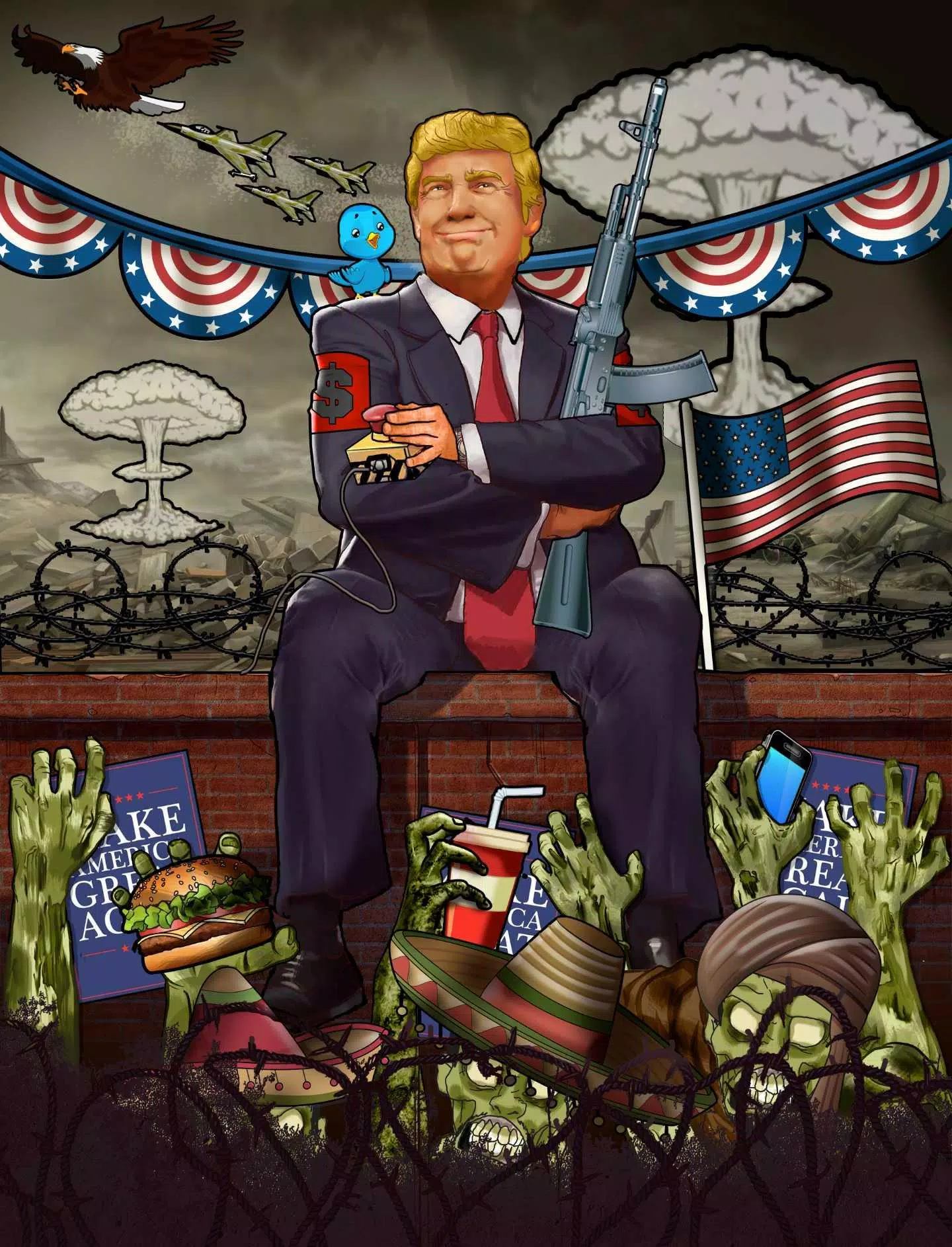 Trump 4k Wallpaper