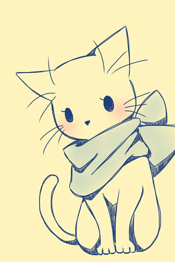 cute cat drawings