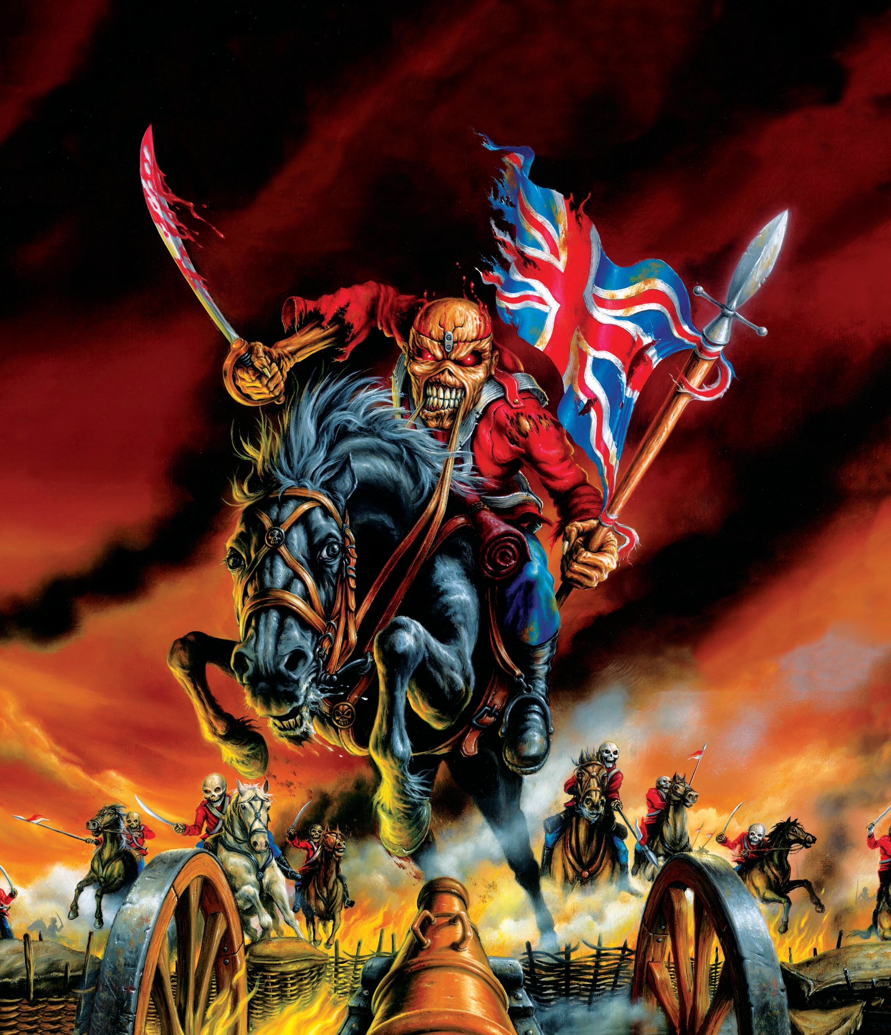 Iron Maiden Heavy Metal Power Artwork Fantasy Dark Evil
