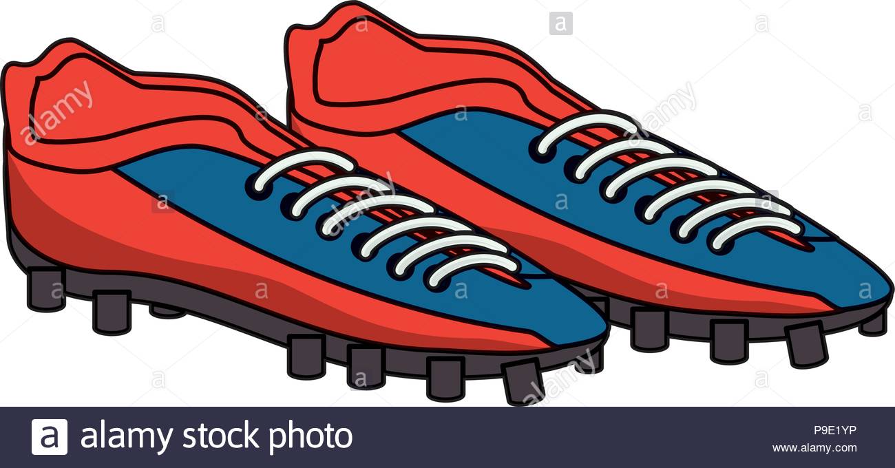 Free download Football cleats icon over white background vector ...