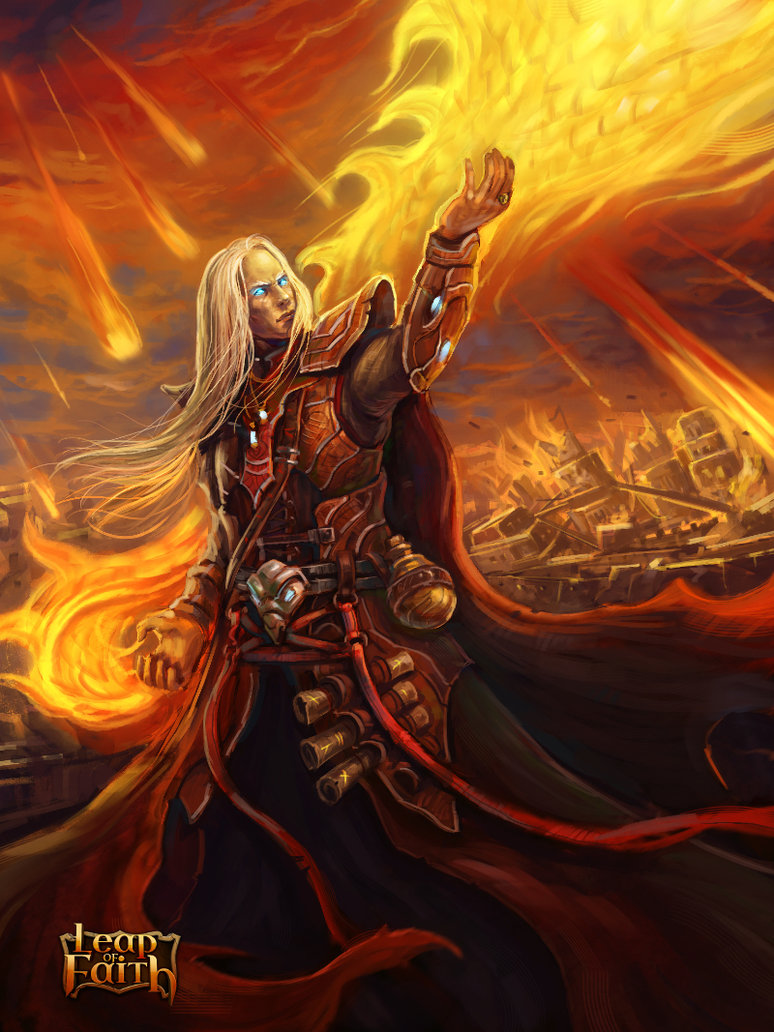 Fire Mage By T H U R S