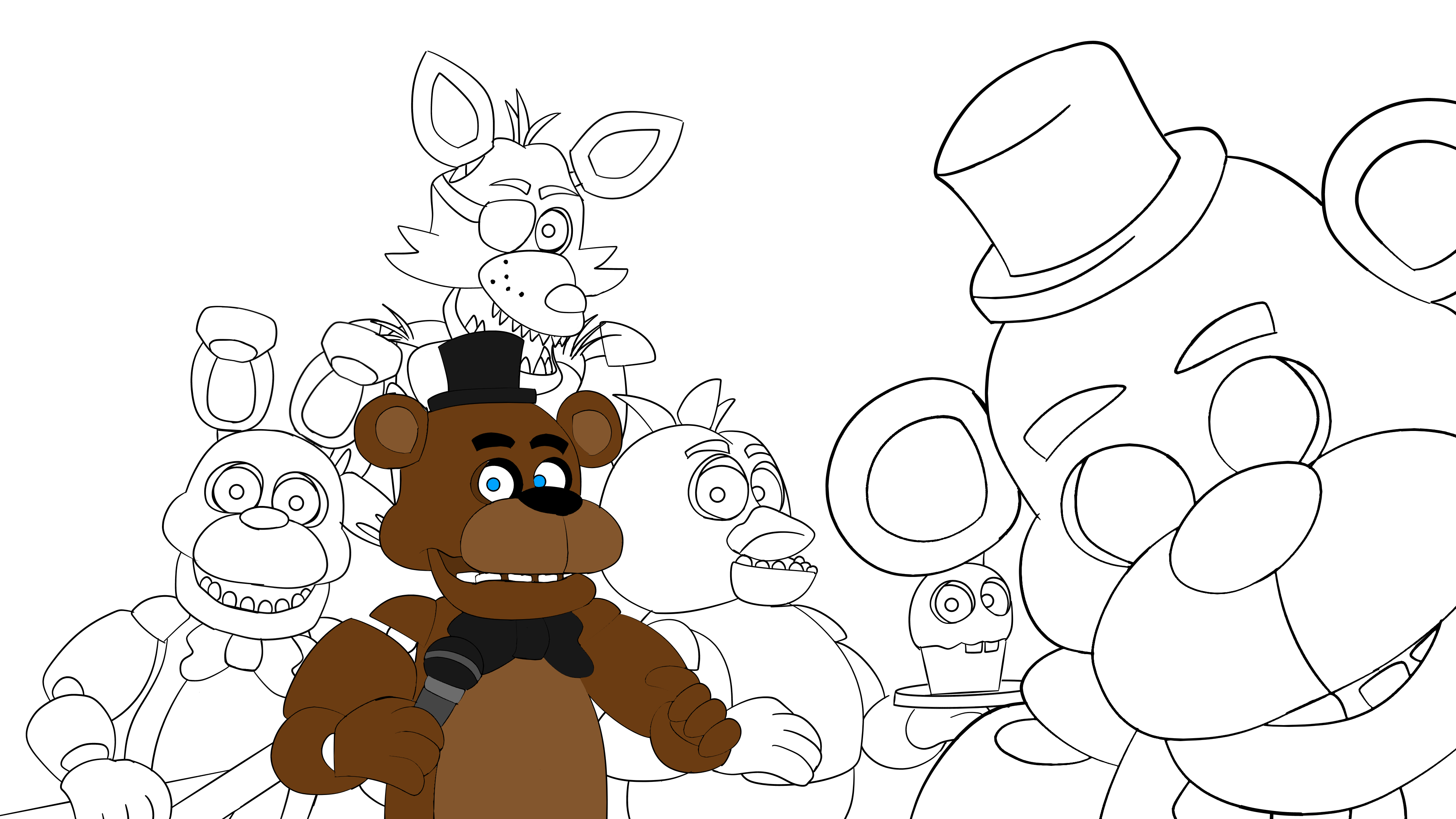 Fnaf Wallpaper Wip Fivenightsatfreddys