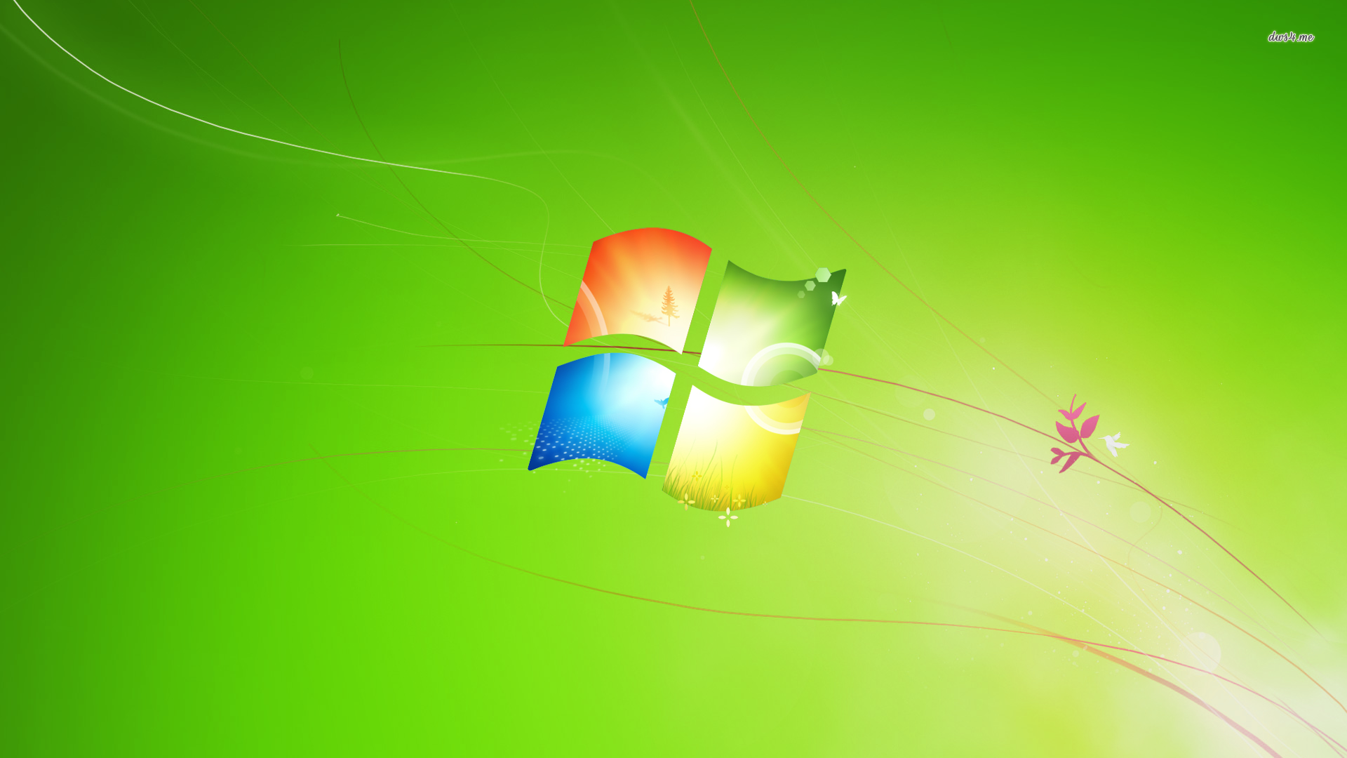 Windows Logo Wallpaper Puter