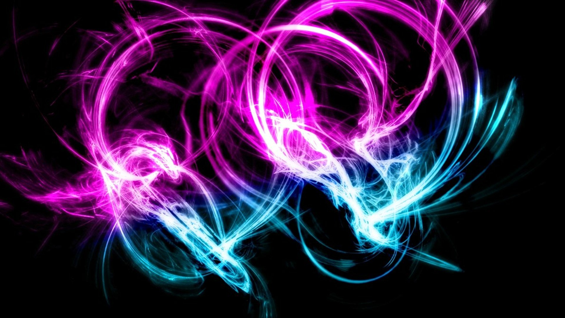 Abstract Neon Wallpaper