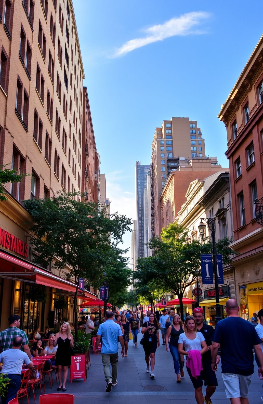 City Street Background