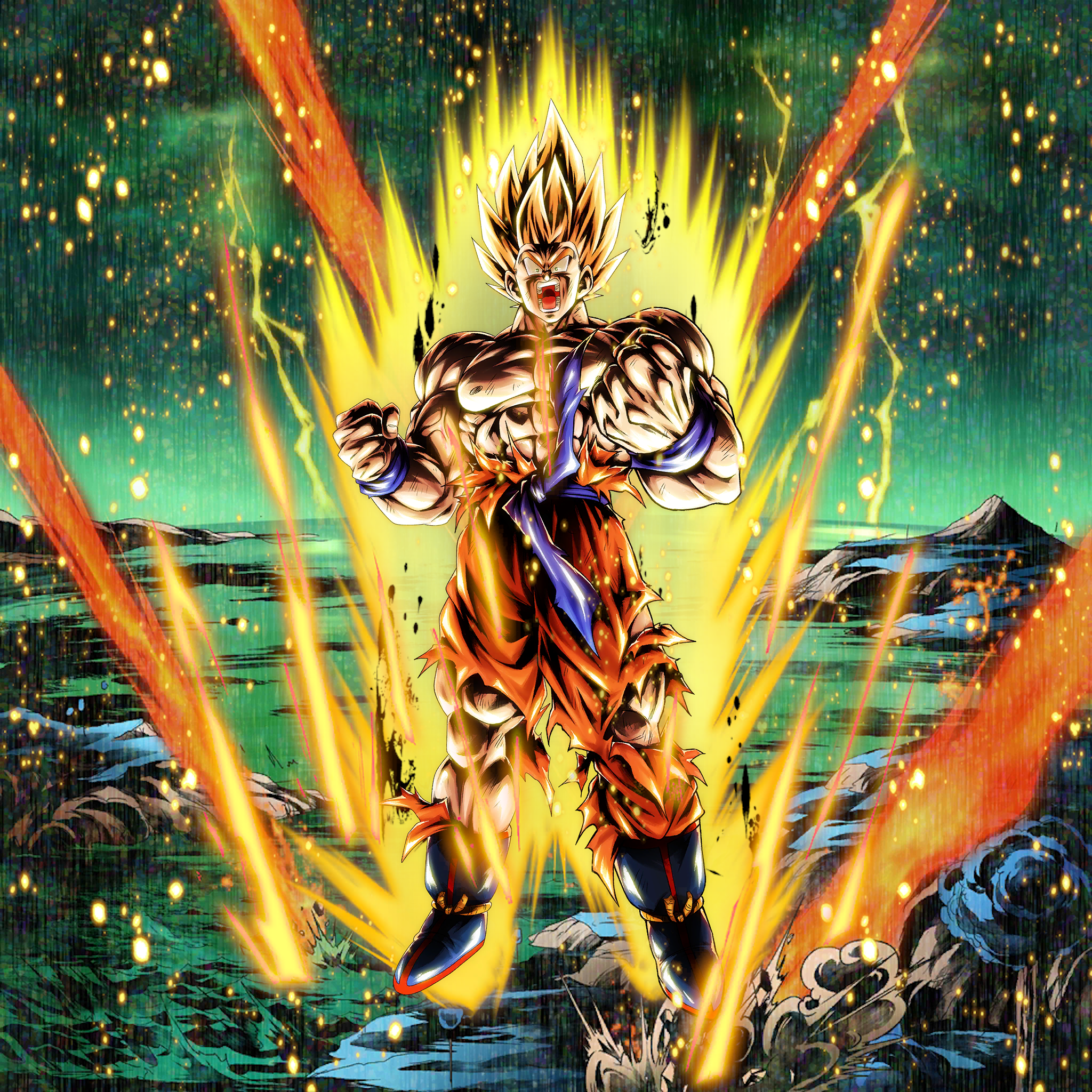 Super Saiyan Goku Art Wallpaper R Dragonballsuper