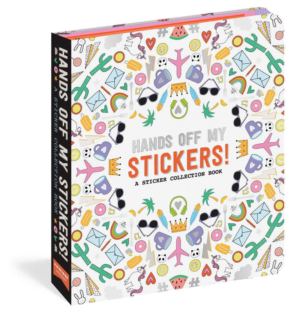 Sticker Book With Pockets For Puffies