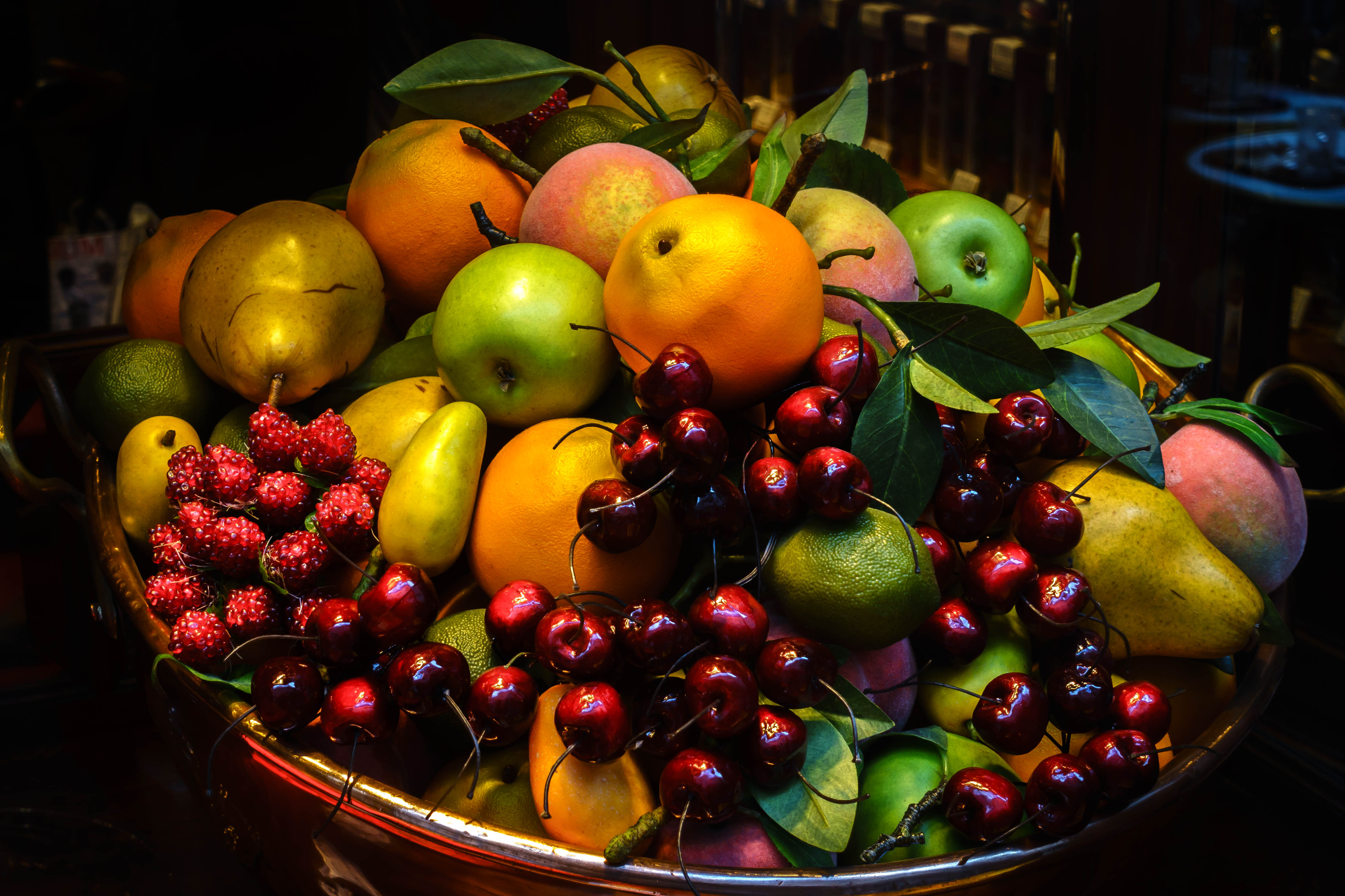 Fruit Bowl 4k Ultra HD Wallpaper Background Image