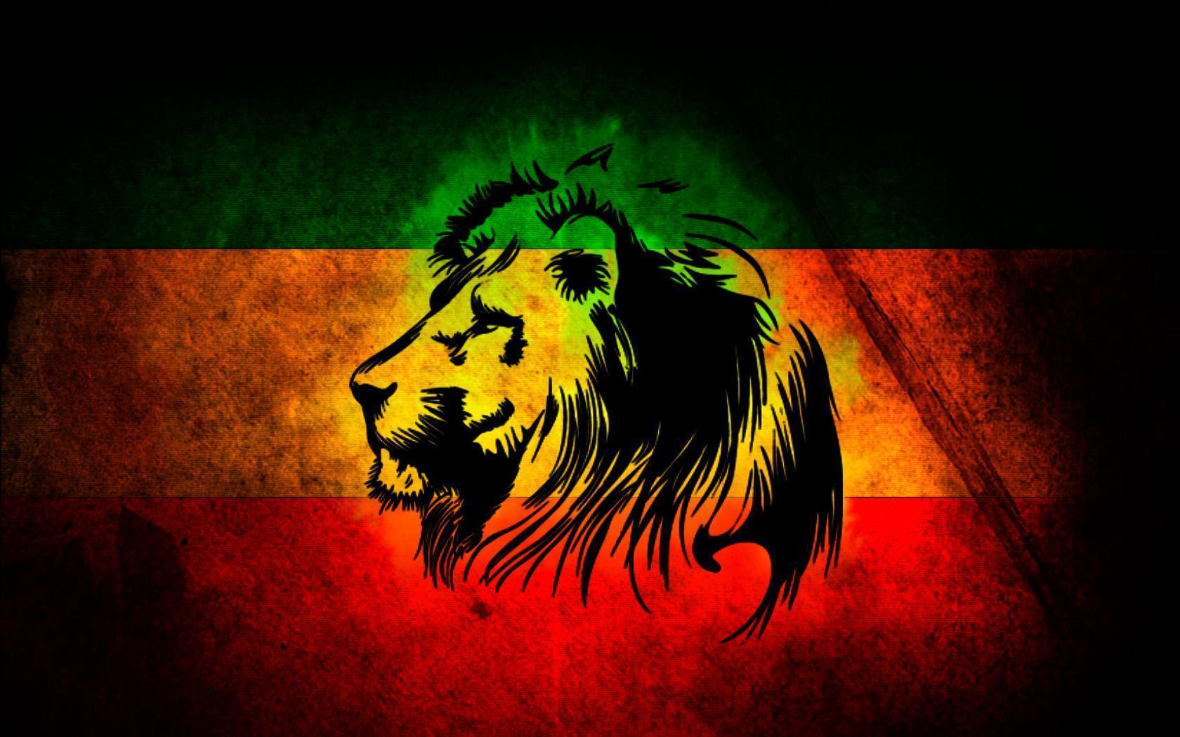 Rasta Lion Wallpaper