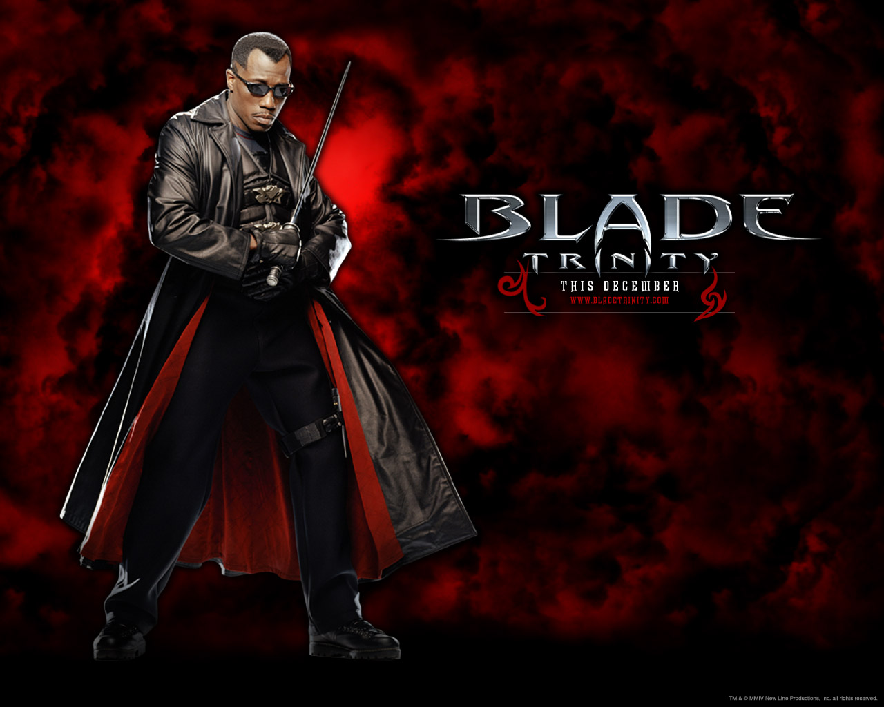 Blade Trinity Horror Movies Wallpaper