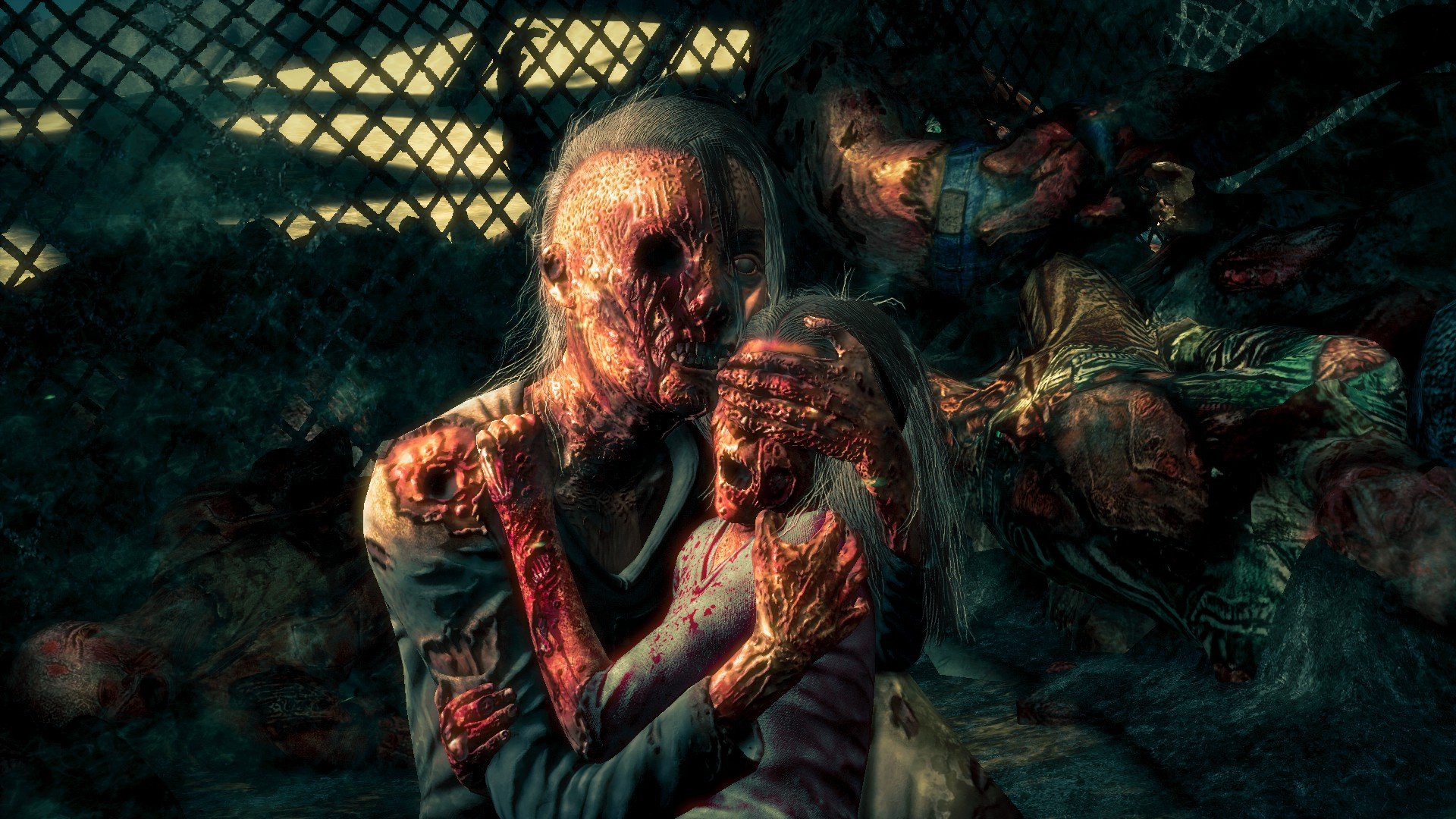 Dark Horror Apocalyptic Blood Zombie Sci Fi Wallpaper