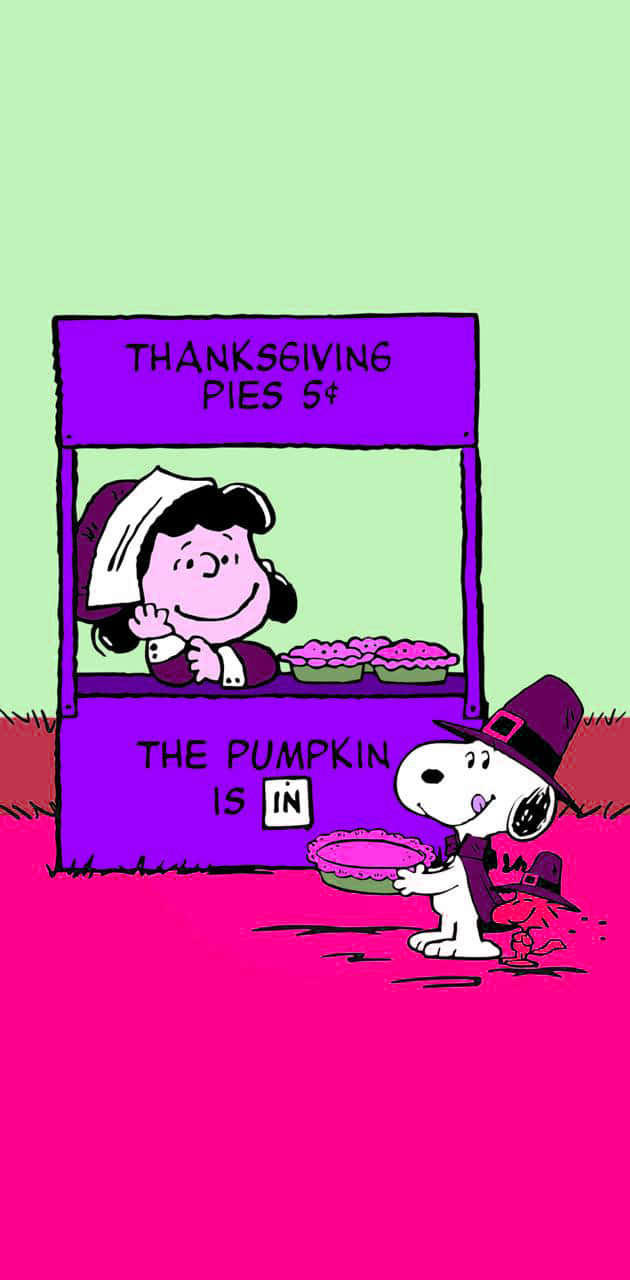 Snoopy Thanksgiving Wallpaper