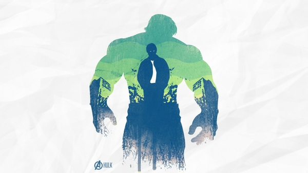 Hulk Ic Character Silhouette Superheroes Bruce Banner The Avengers