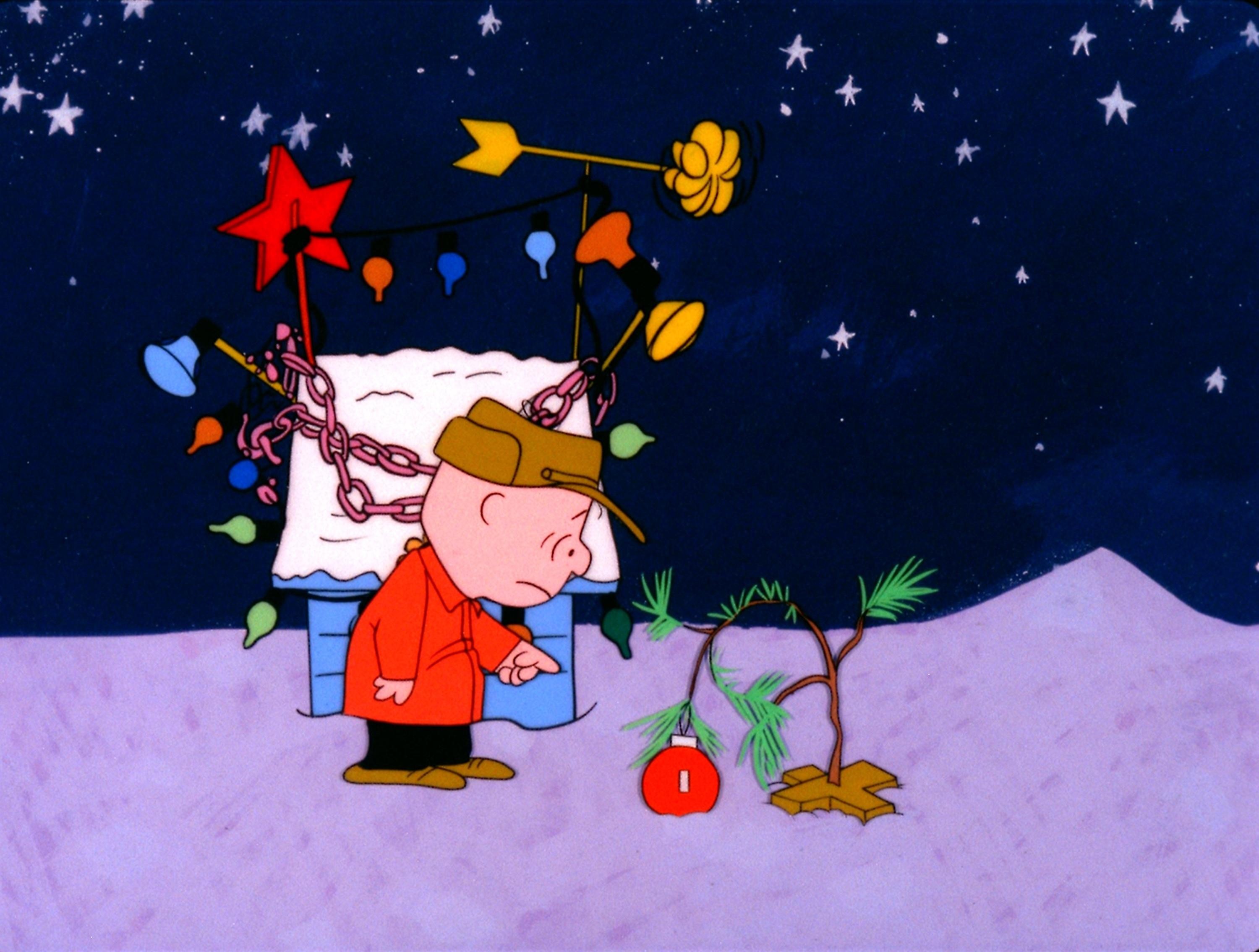 Displaying Image For Peanuts Christmas Tree Wallpaper