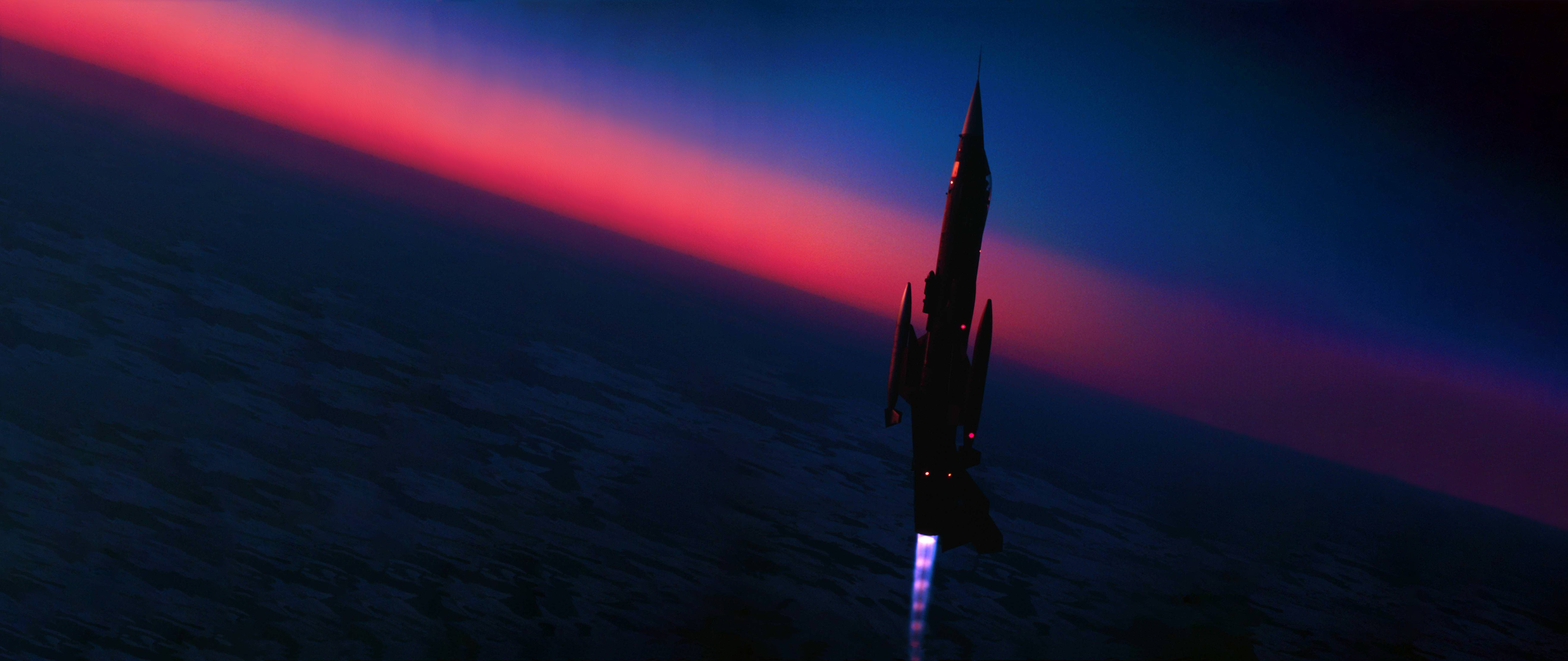 F Starfighter Sunset Wallpaper