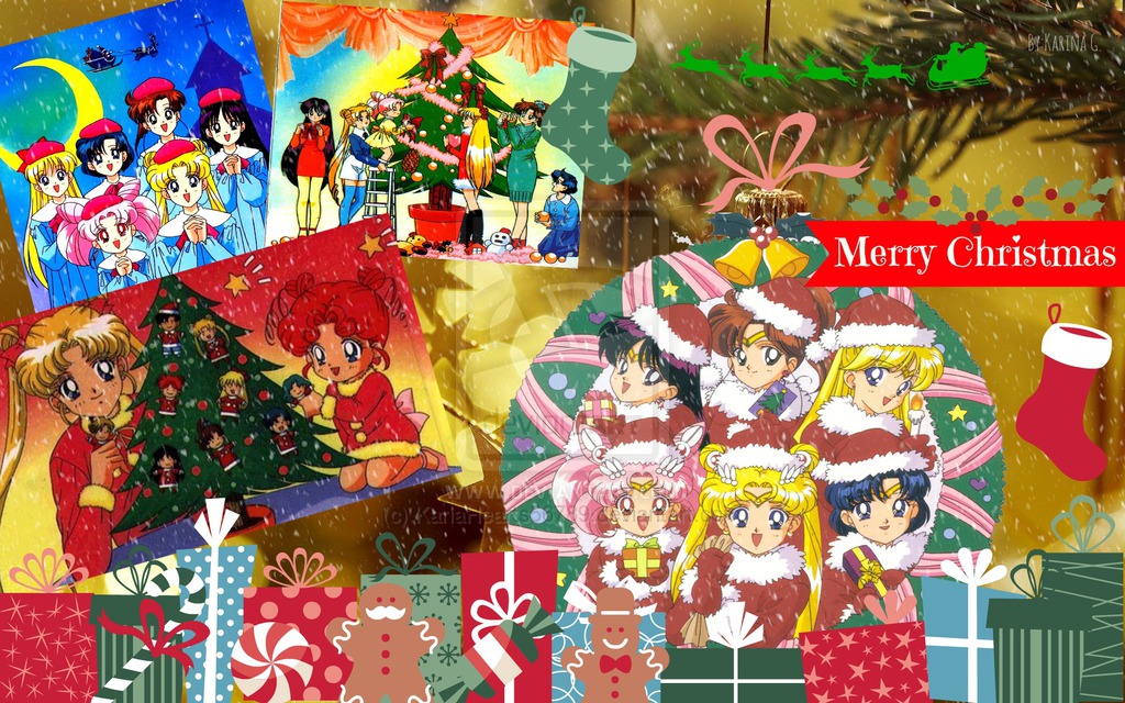 Sailor Moon Merry Christmas By Kariahearts56789