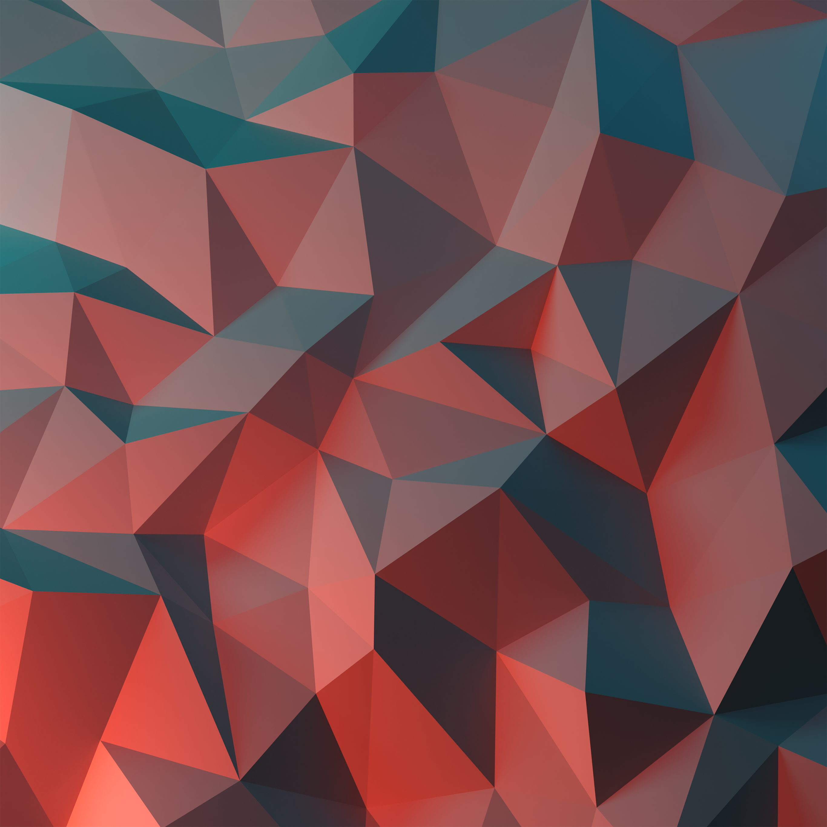 Polygon iPhone wallpaper multi color pack