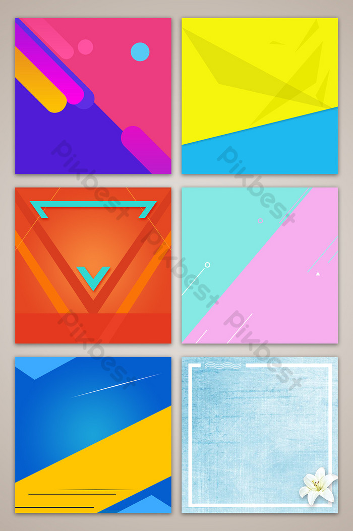 Taobao Flatten Principal Background Background Psd