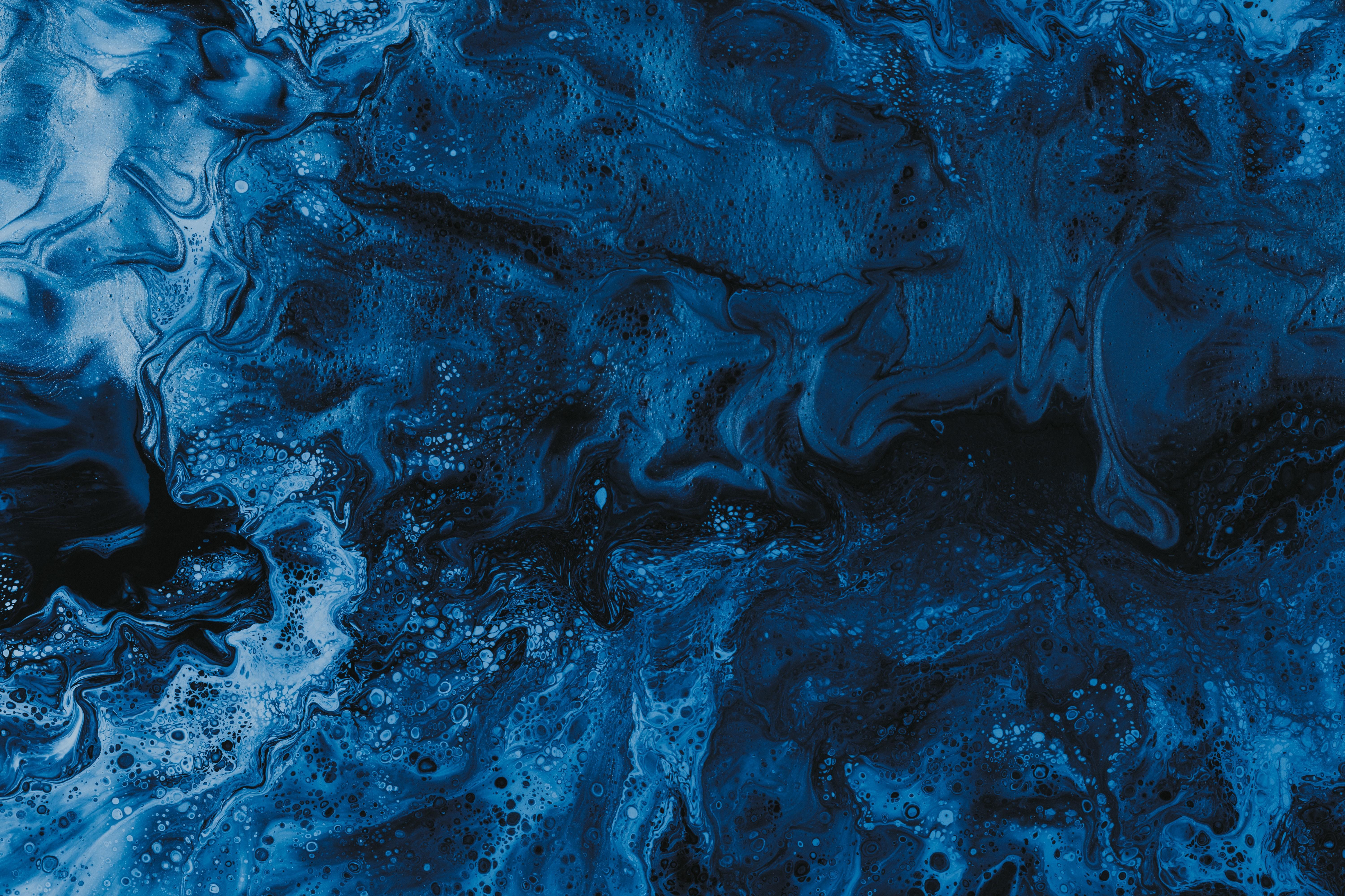 Abstract Blue 4k Ultra HD Wallpaper By Pawel Czerwinski