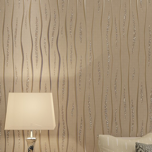 Elegant Non Woven Fabric Wallpaper Roll 10m Art Background Design