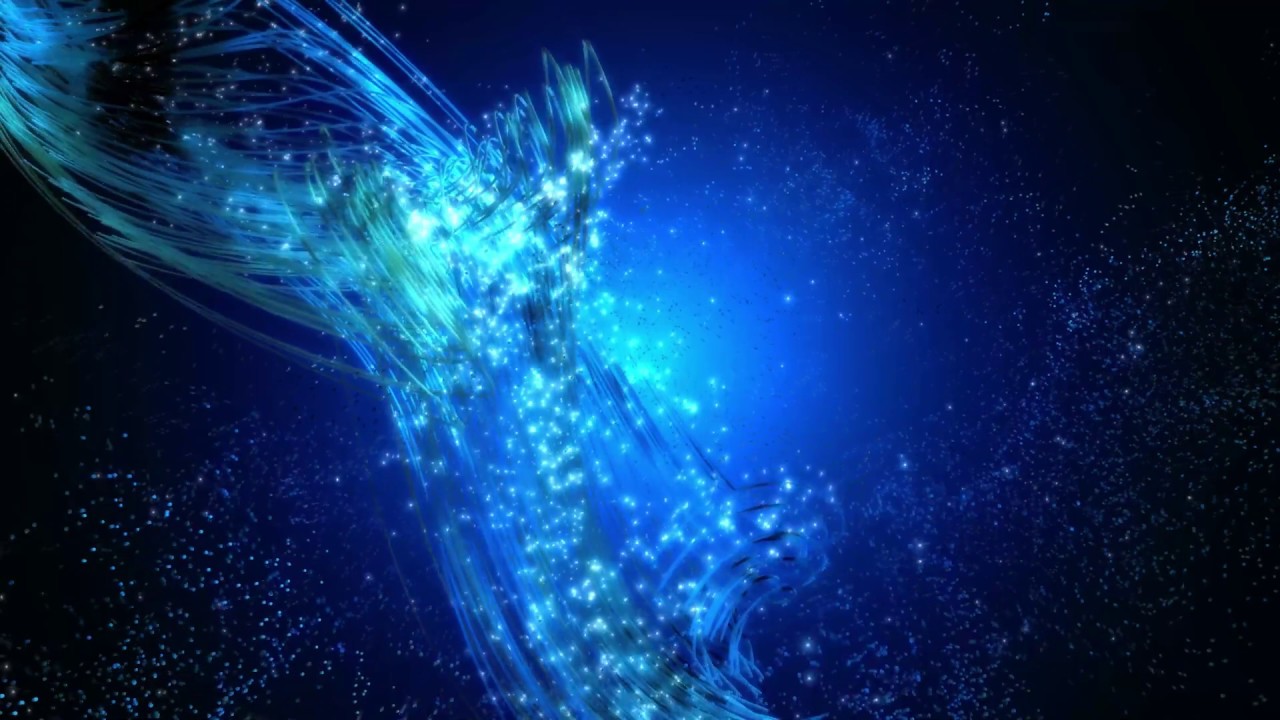 4k Pc Mobile Live Wallpaper Blue Wave In Space Aavfx Relaxing