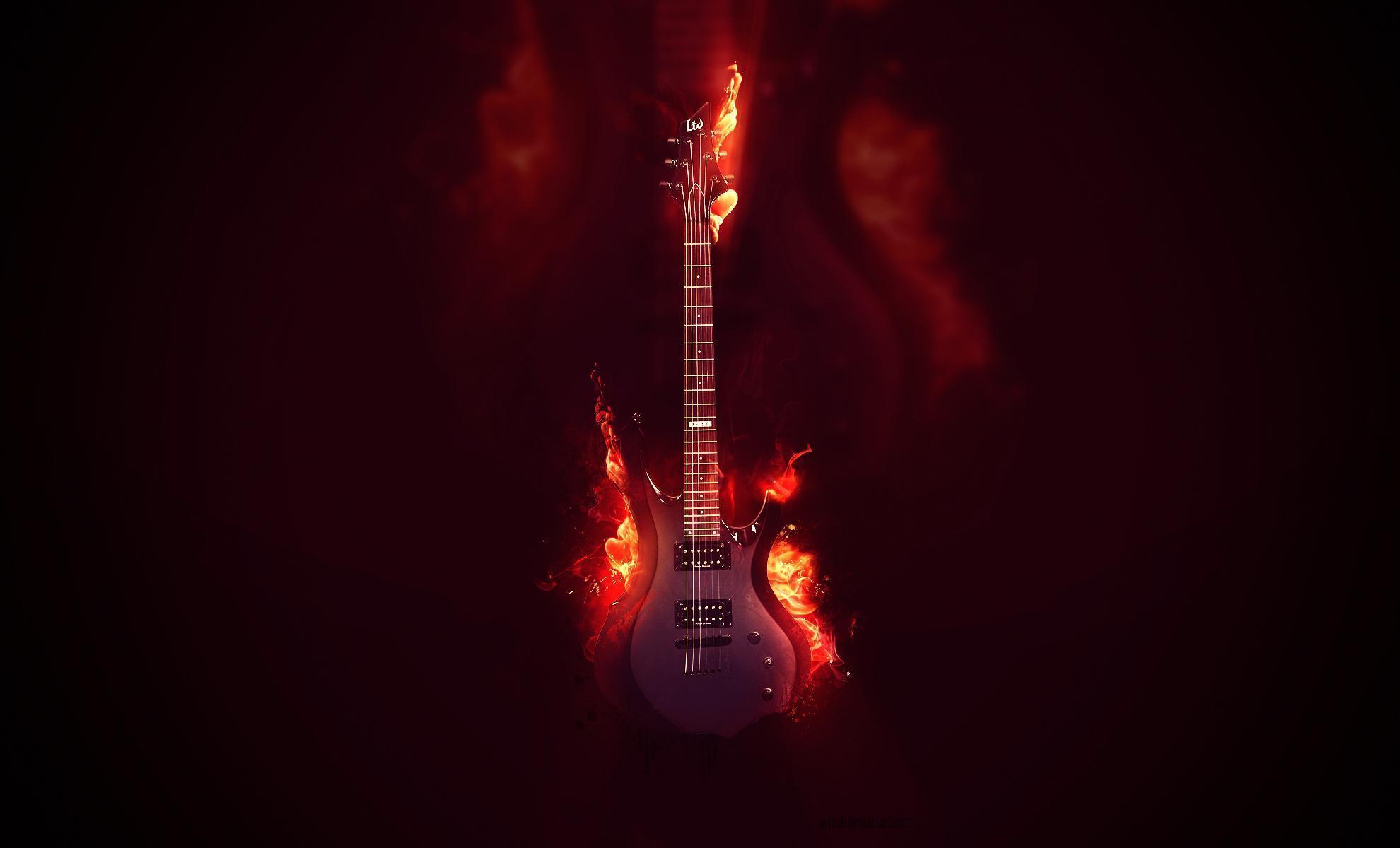 Awesome Guitar Background