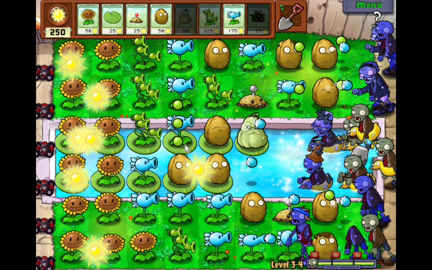 Plants Vs Zombies Desktop Wallpaper Of Video Game