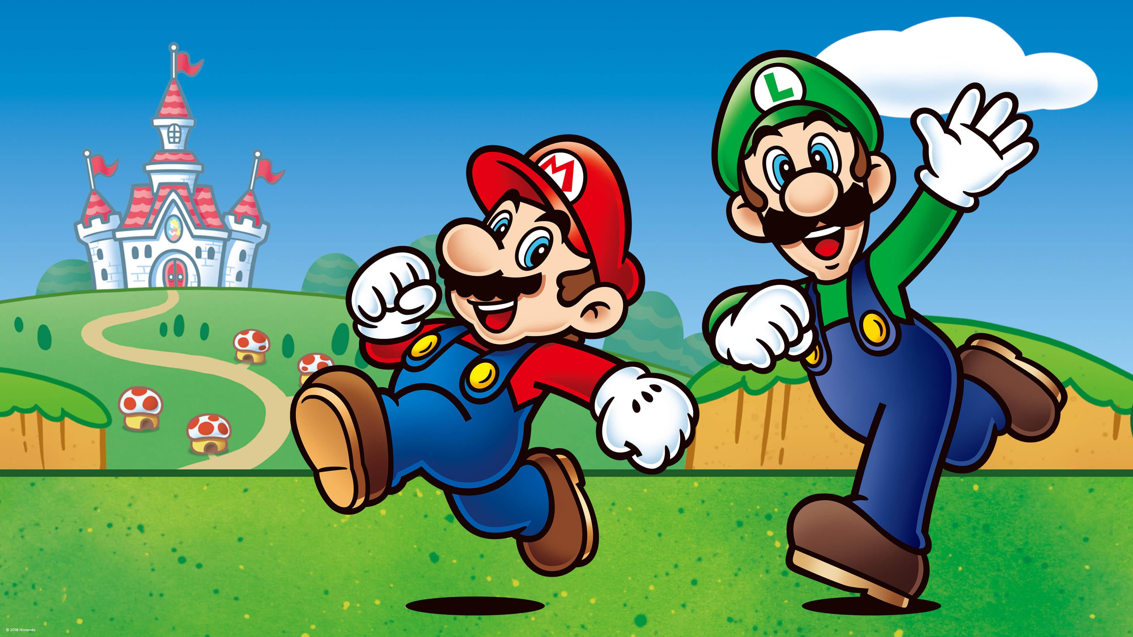 Mario And Luigi UHD 4K Wallpaper Pixelz