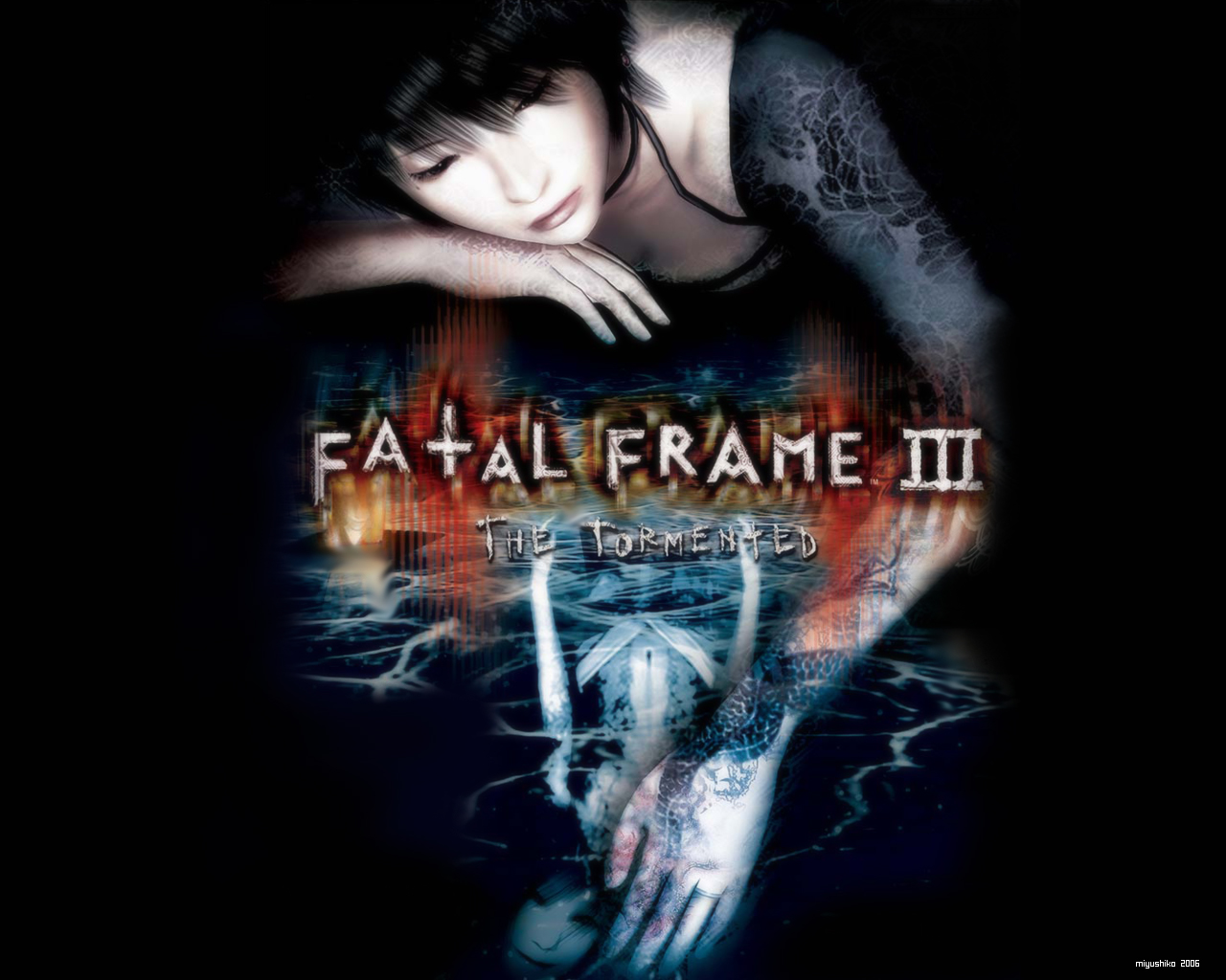 Rei Of Fatal Frame Iii By Miyushiko Fan Art Wallpaper Games