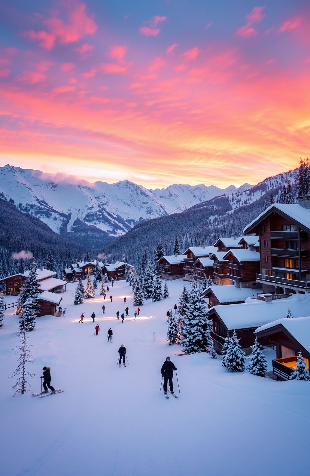 Ski Resort Wallpaper