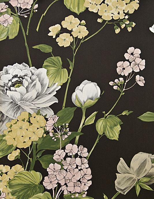 Penrose Floral Wallpaper Per Roll Bold Print