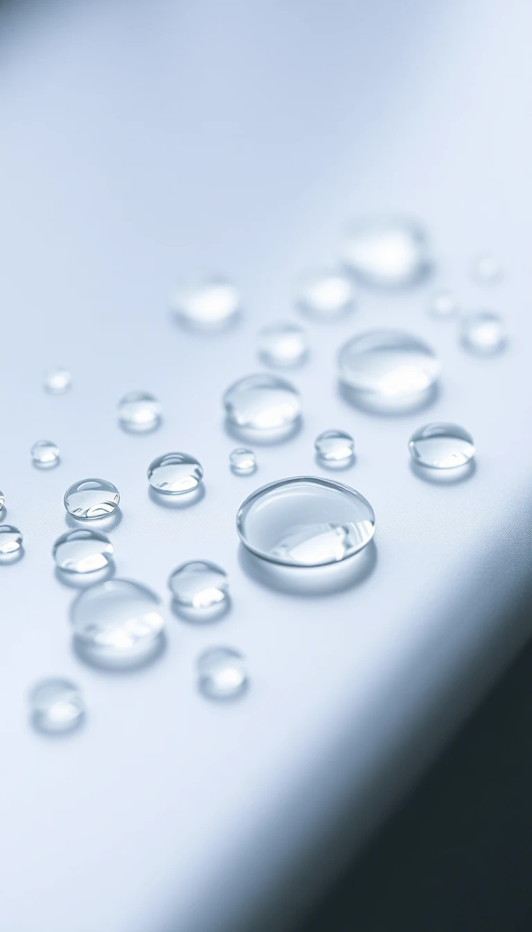 Water Droplets Background