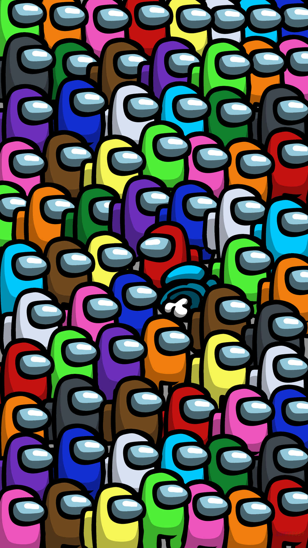 Cute Among Us Wallpaper