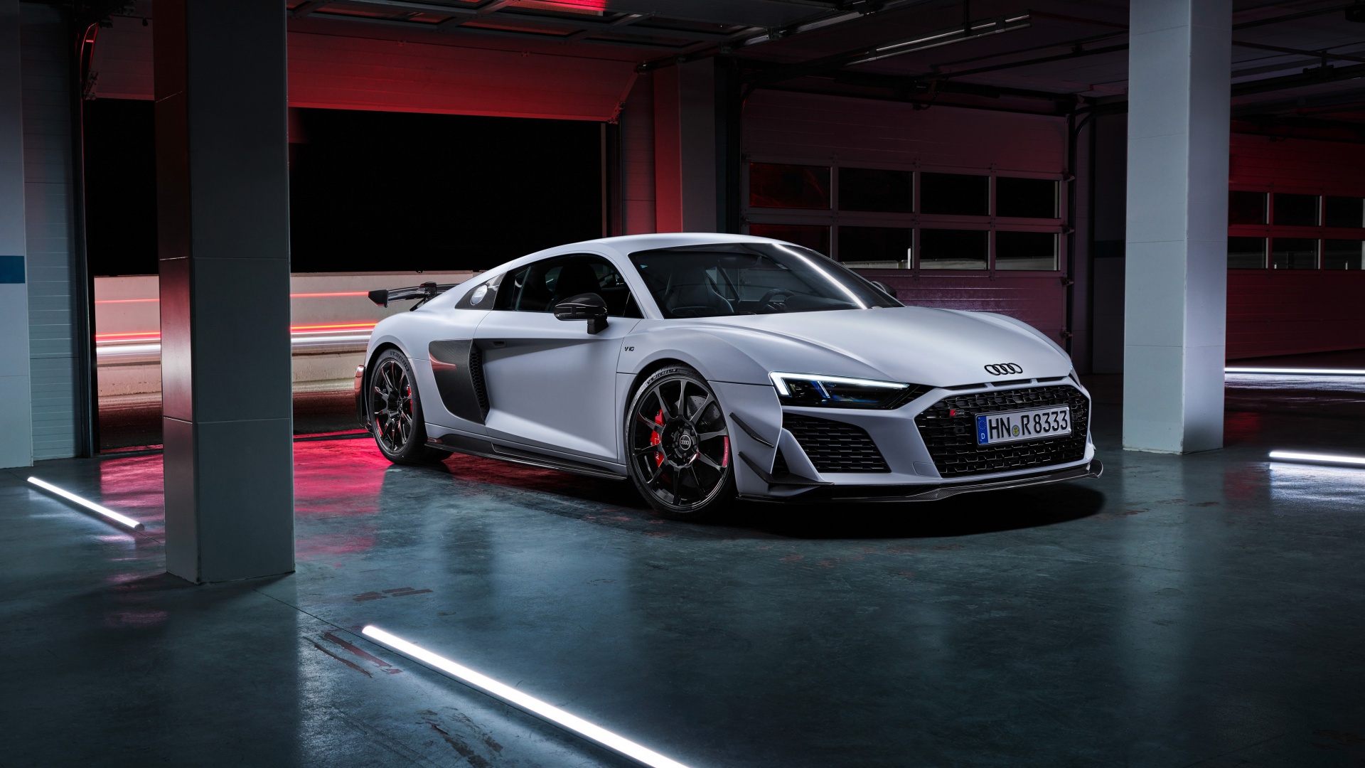 Audi R8 Coup V10 Gt Rwd Wallpaper 4k