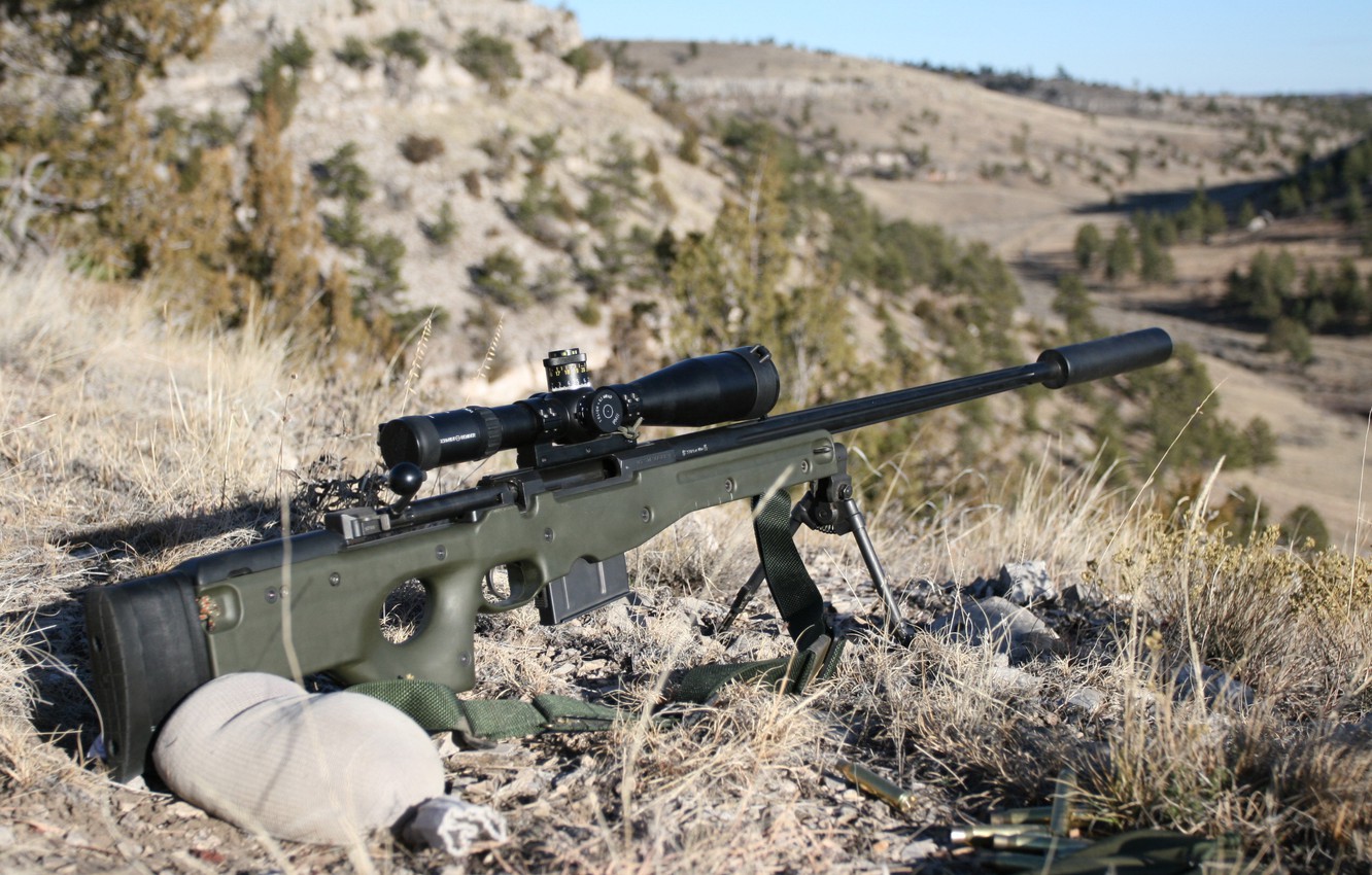 Wallpaper Optics Weapons Landscape Rifle