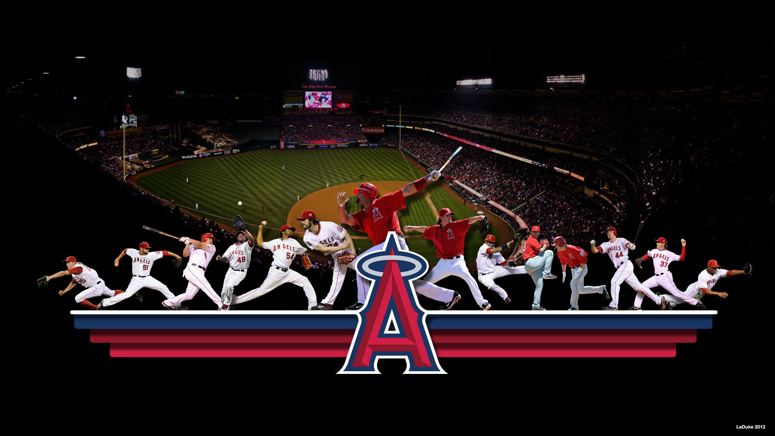 Free download los angeles angels of anaheim wallpaper [2560x1440] for