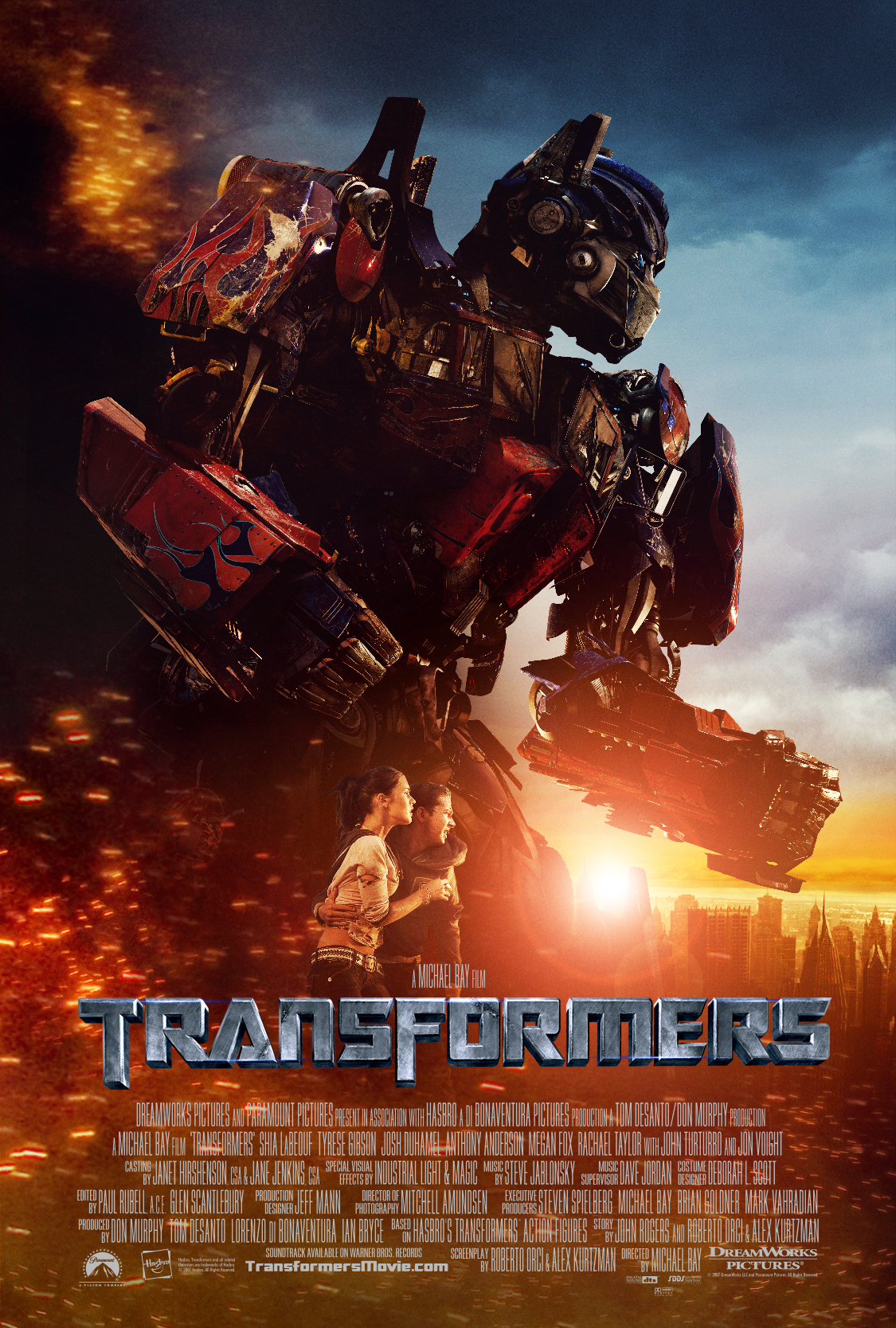 Optimus Prime Transformers Poster