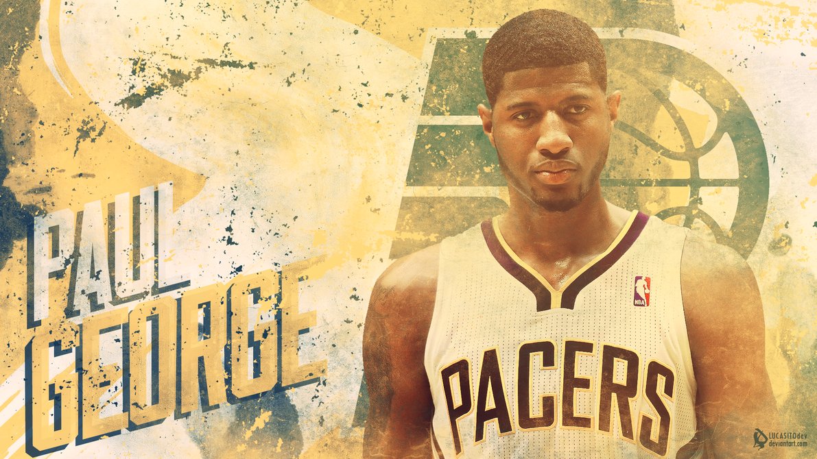 Paul George Wallpaper by lucasitodesign