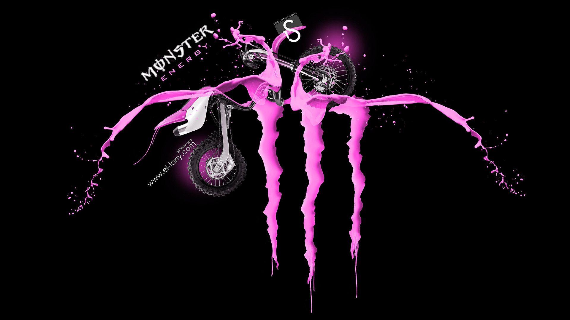 73 Monster Energy Logo Background On Wallpapersafari