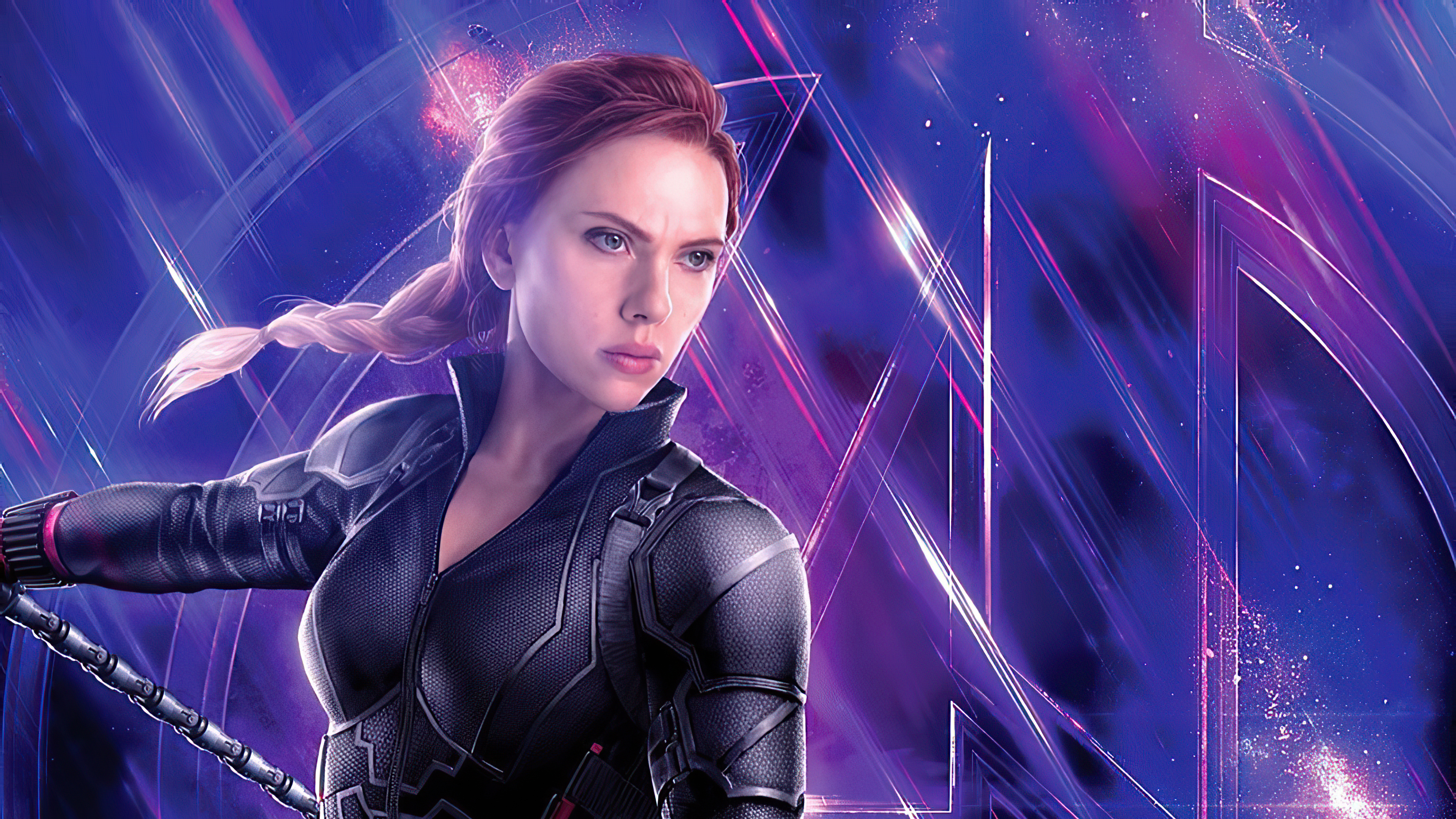 Black Widow Avengers 4k Laptop Full HD 1080p Wallpaper
