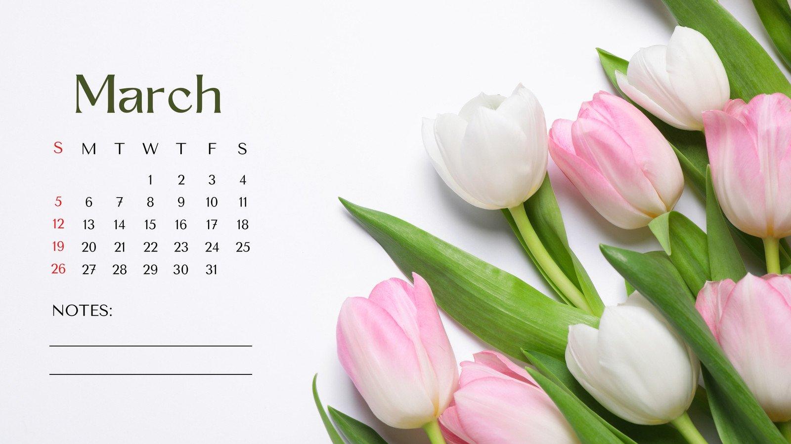  Free Download And Customizable Spring Desktop Wallpaper Templates By