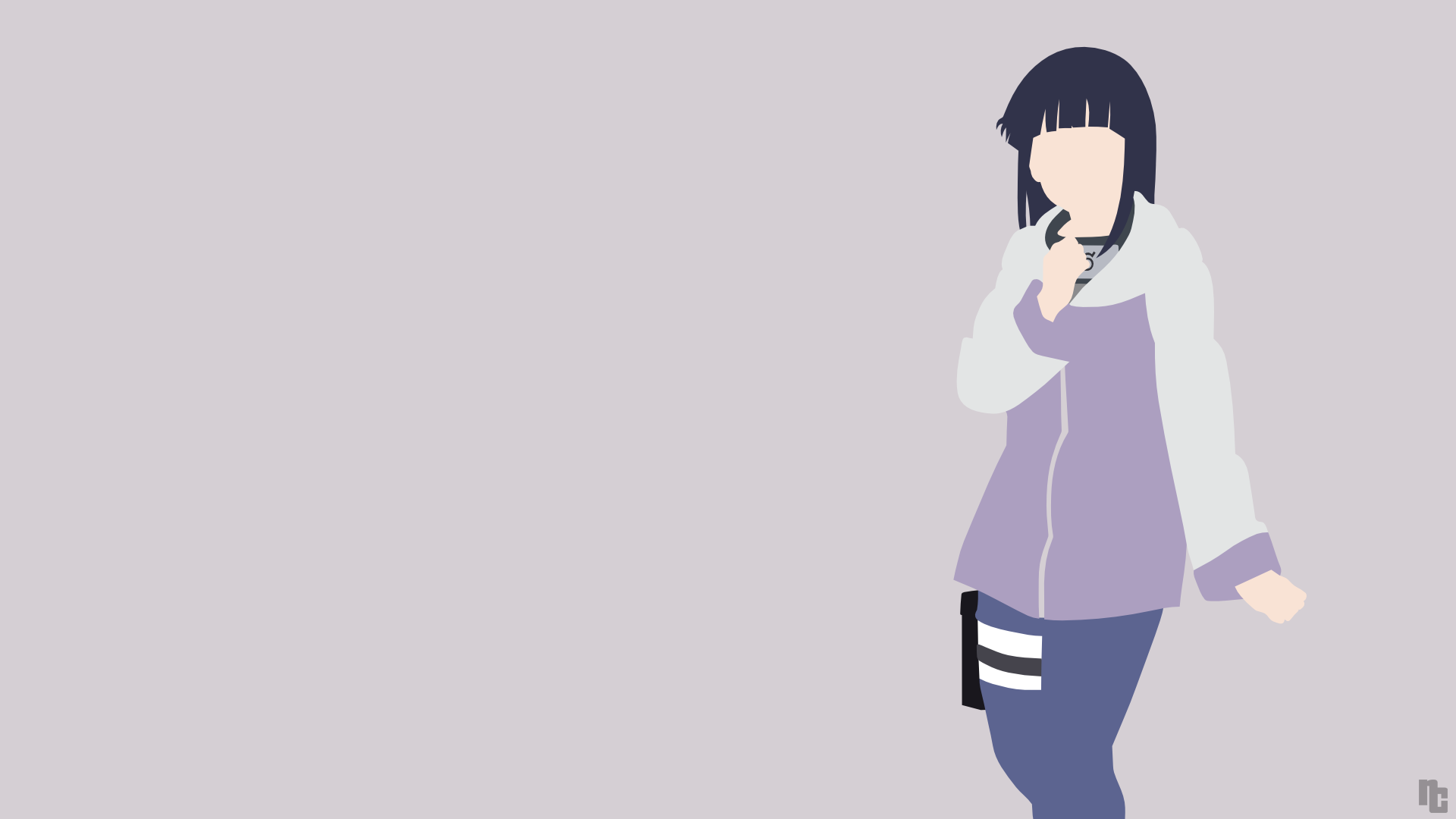 Minimalist Wallpaper Hinata Naruto Shippuden By Ncoll36 On