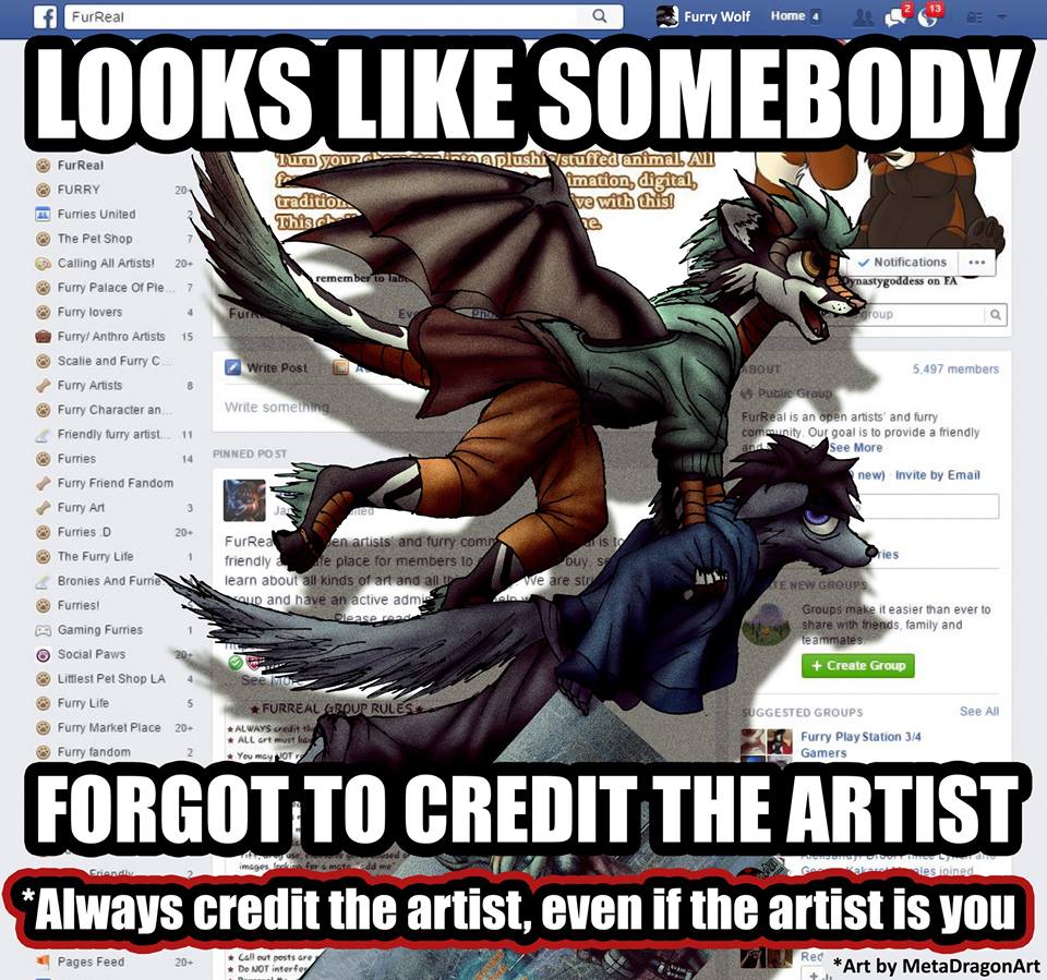 Always Remember To Credit The Artist Live Love Furries Fan Art
