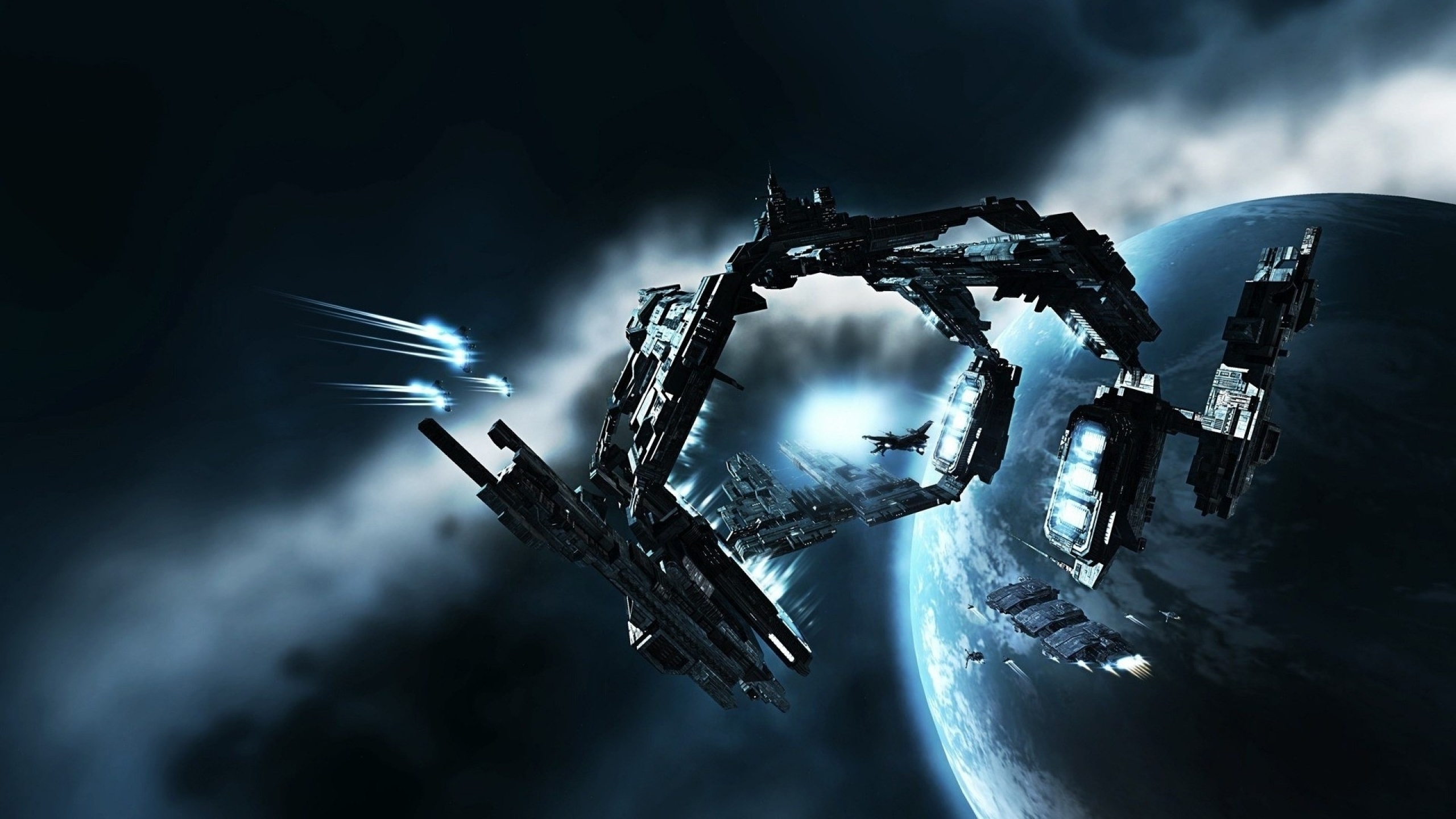 Eve Online Spaceships Wallpaper High Resolution Hi