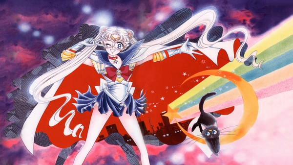 Sailor Moon Luna Wallpaper Desktop