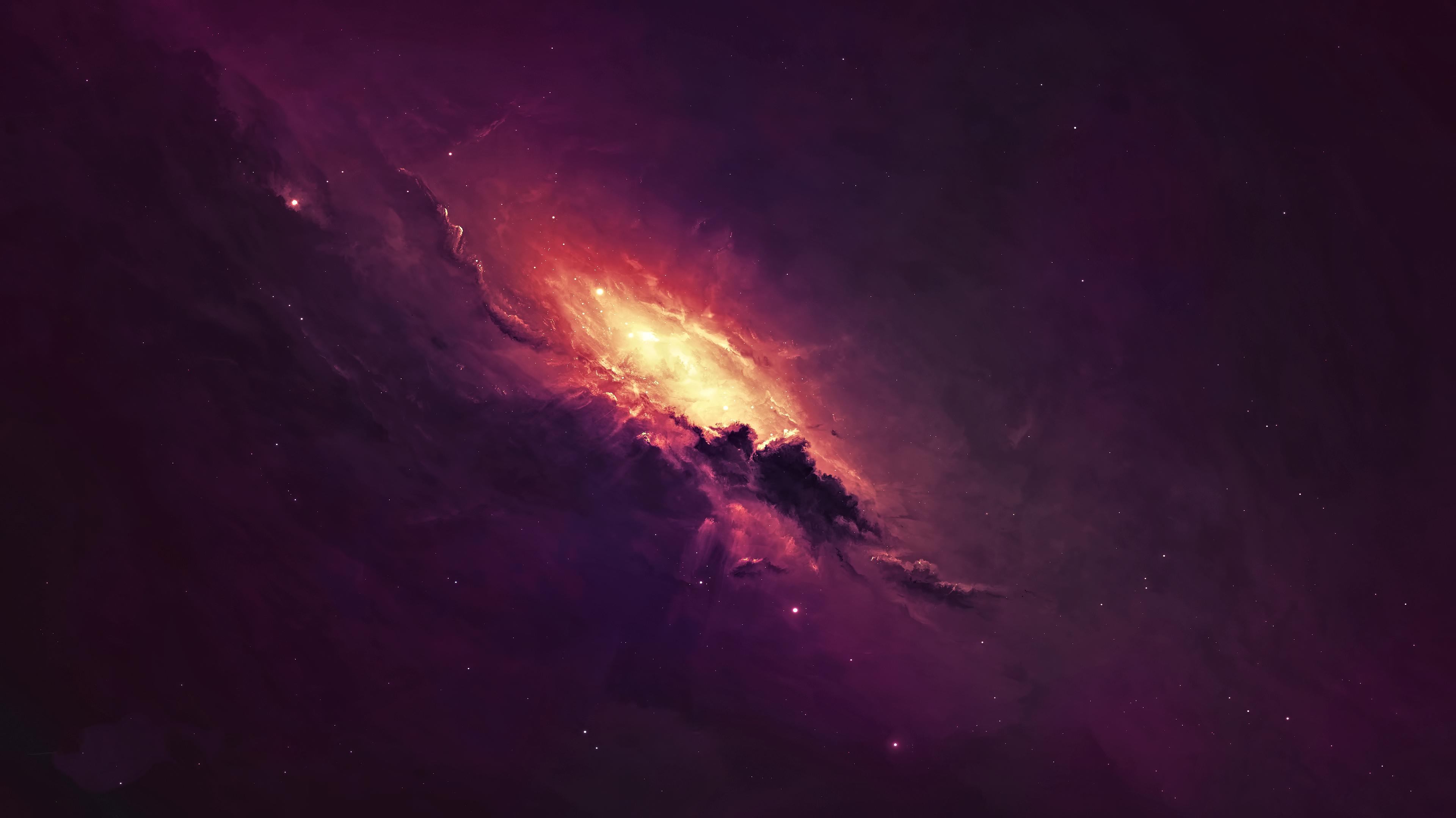 Spiral Galaxy Space Stars Universe 4k Wallpaper