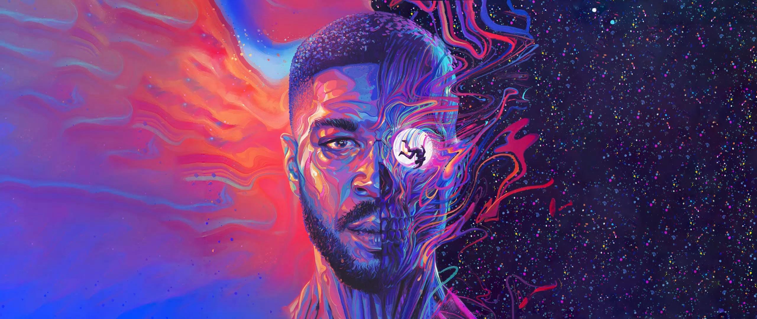 Man On The Moon 3 Wallpaper Engine link in the comments rKidCudi