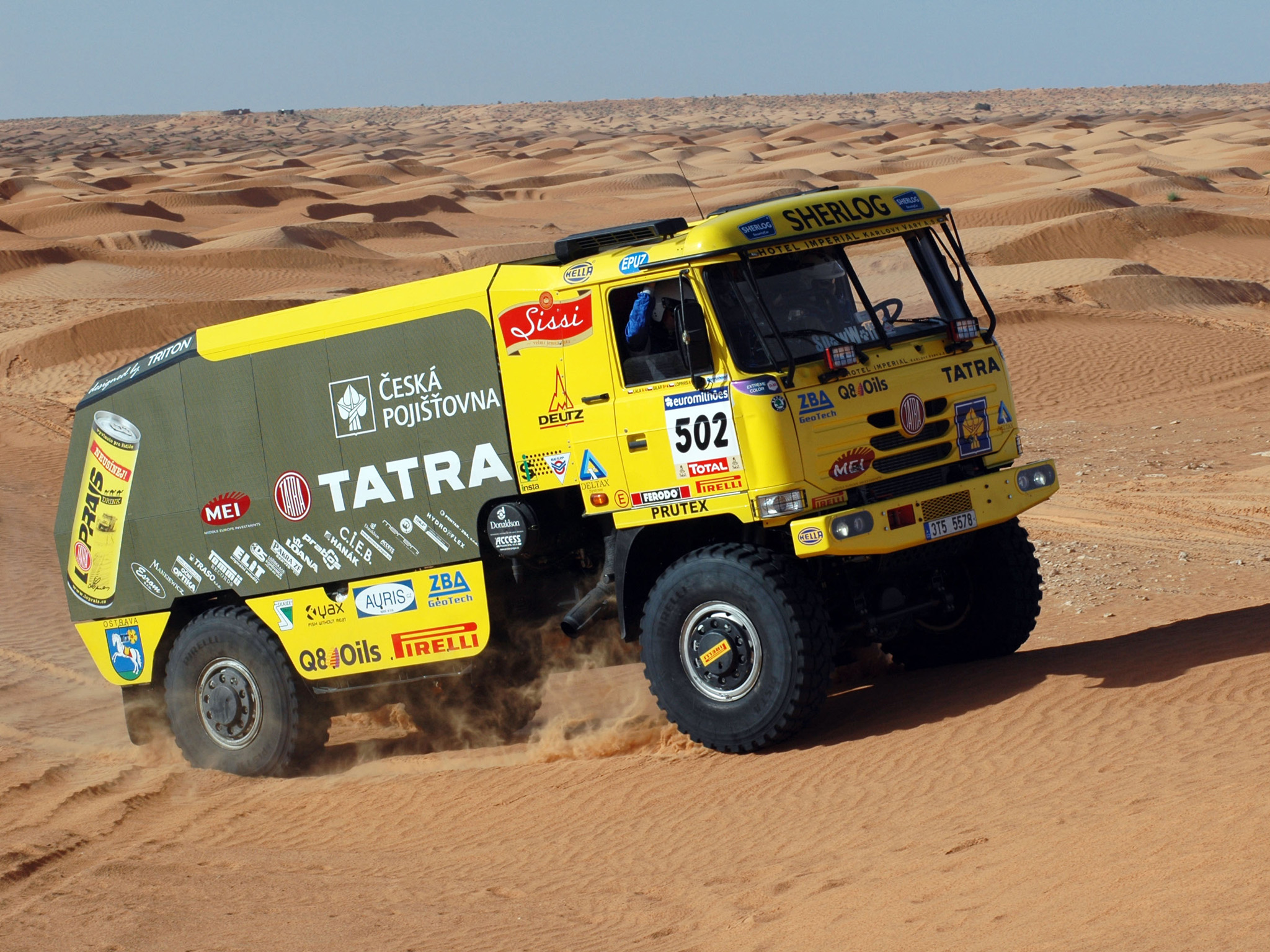 Tatra T815 Rally Truck Race Racing Offroad