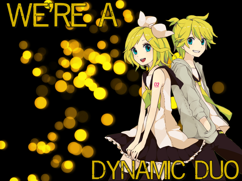 Wallpaper Vocaloid Rin And Len By Sakuradreamer